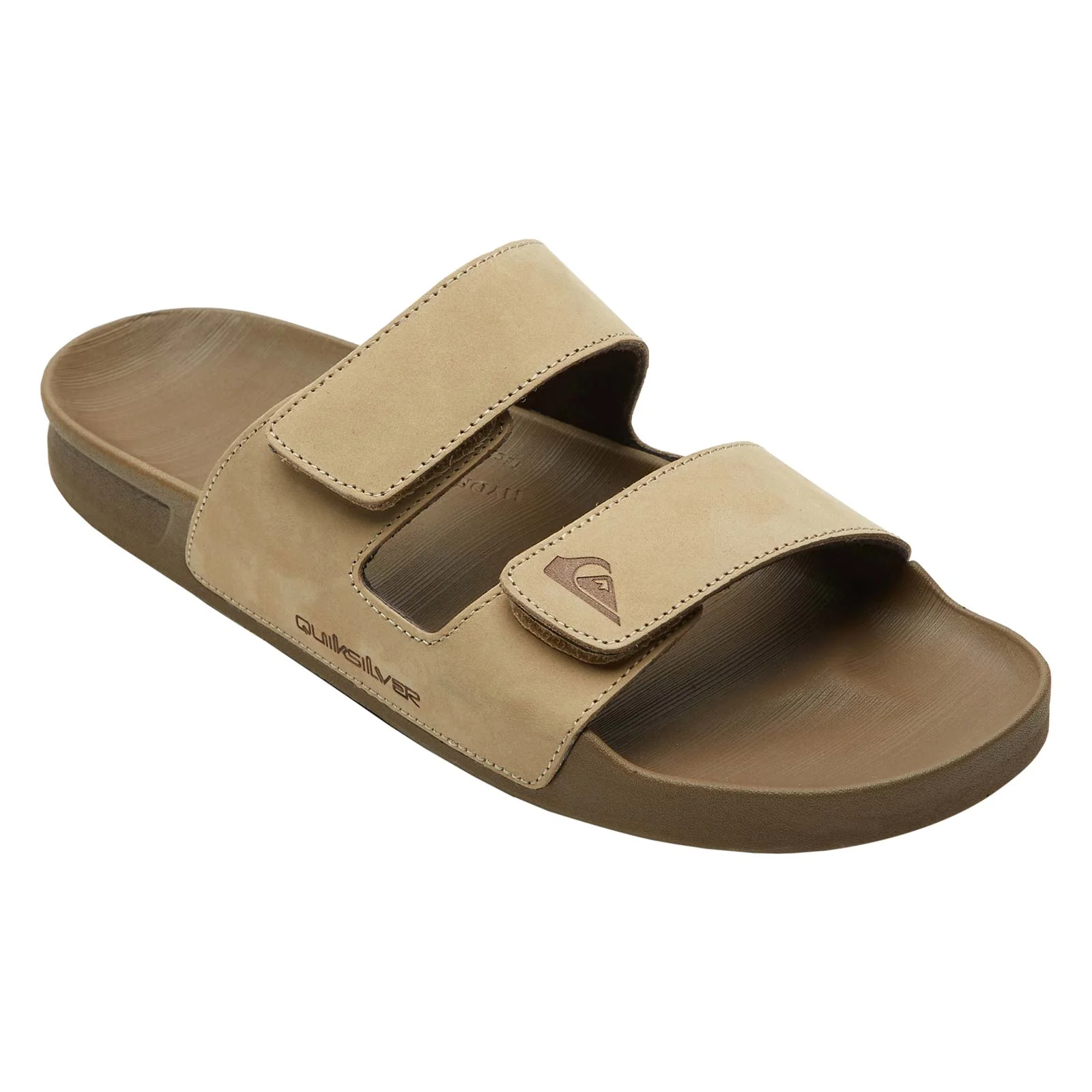 Quiksilver Mens Rivi Leather Slides - Image 2