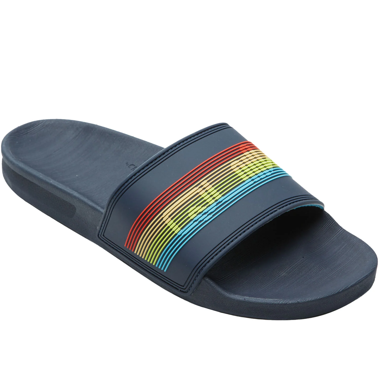 Quiksilver Mens Rivi Wordmark Sandals Flip Flops Sliders - Image 2