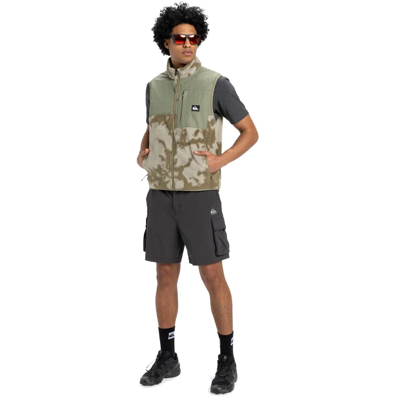 Quiksilver Mens Run Ashore Cargo Shorts - Image 6