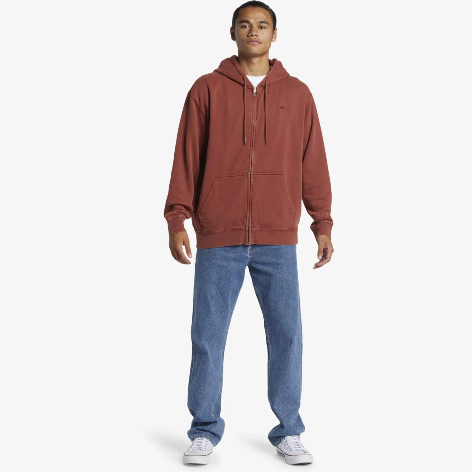 Quiksilver Mens Salt Water Zip-Up Hoodie - Image 11