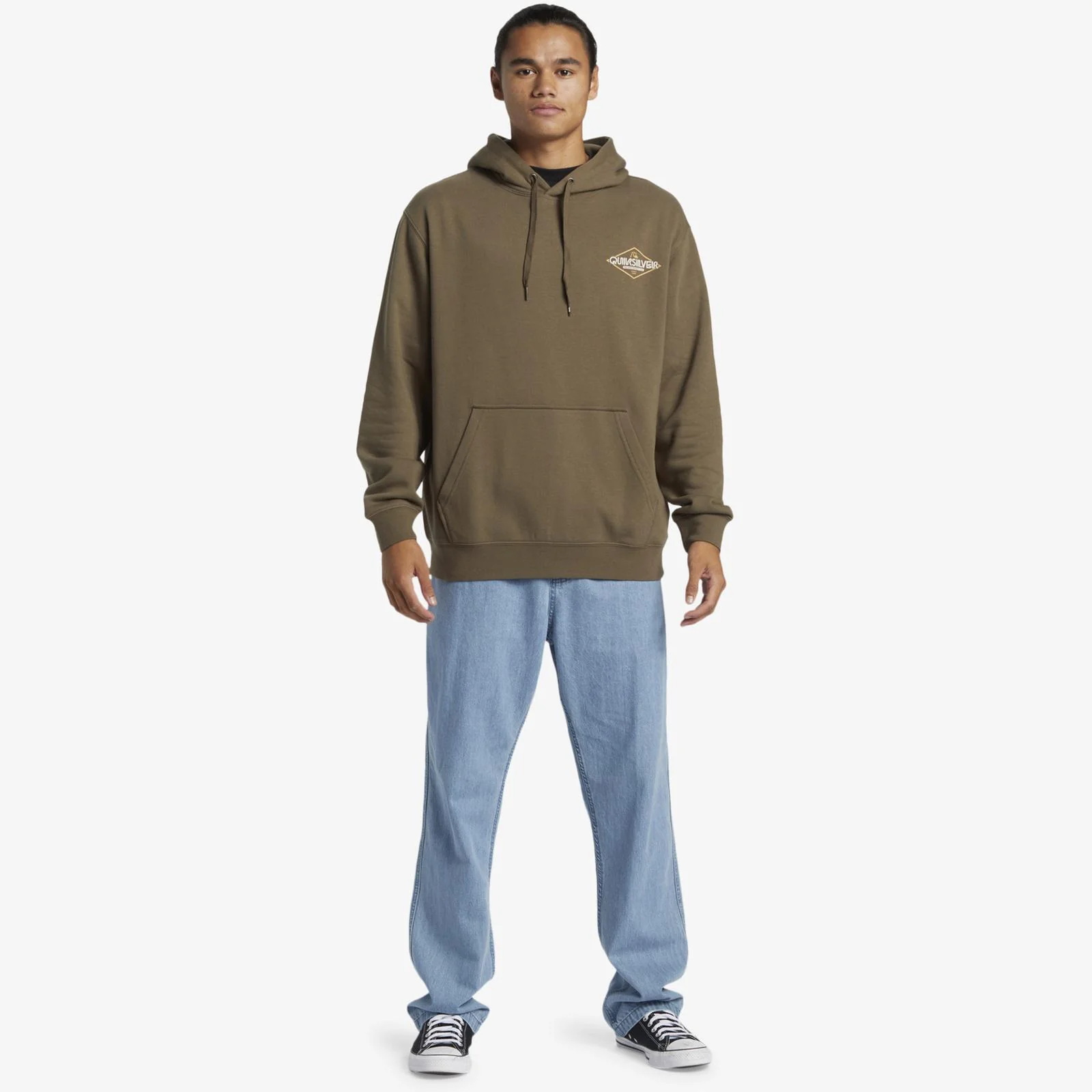 Quiksilver Mens Sign Pullover Hoodie - Image 11