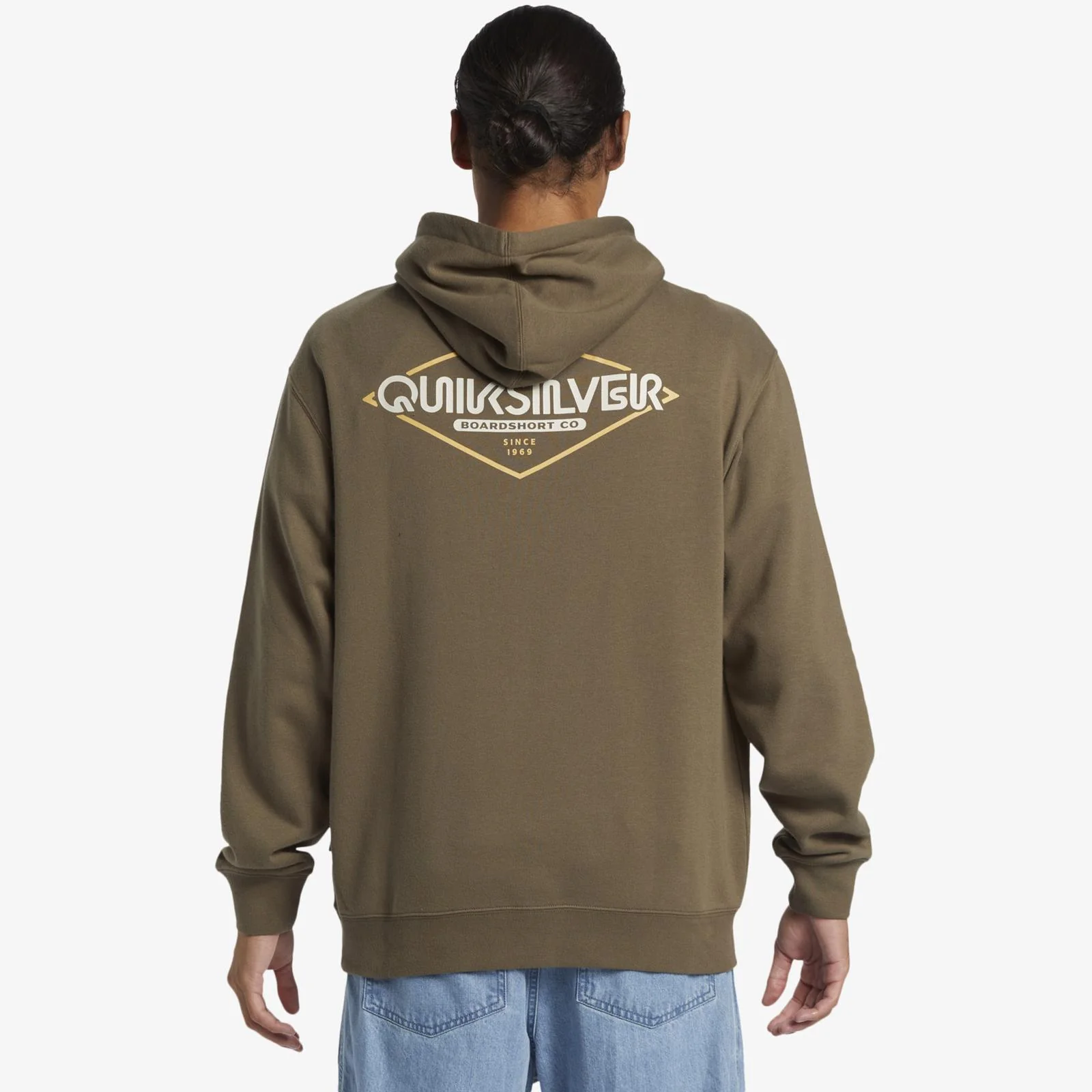 Quiksilver Mens Sign Pullover Hoodie - Image 5
