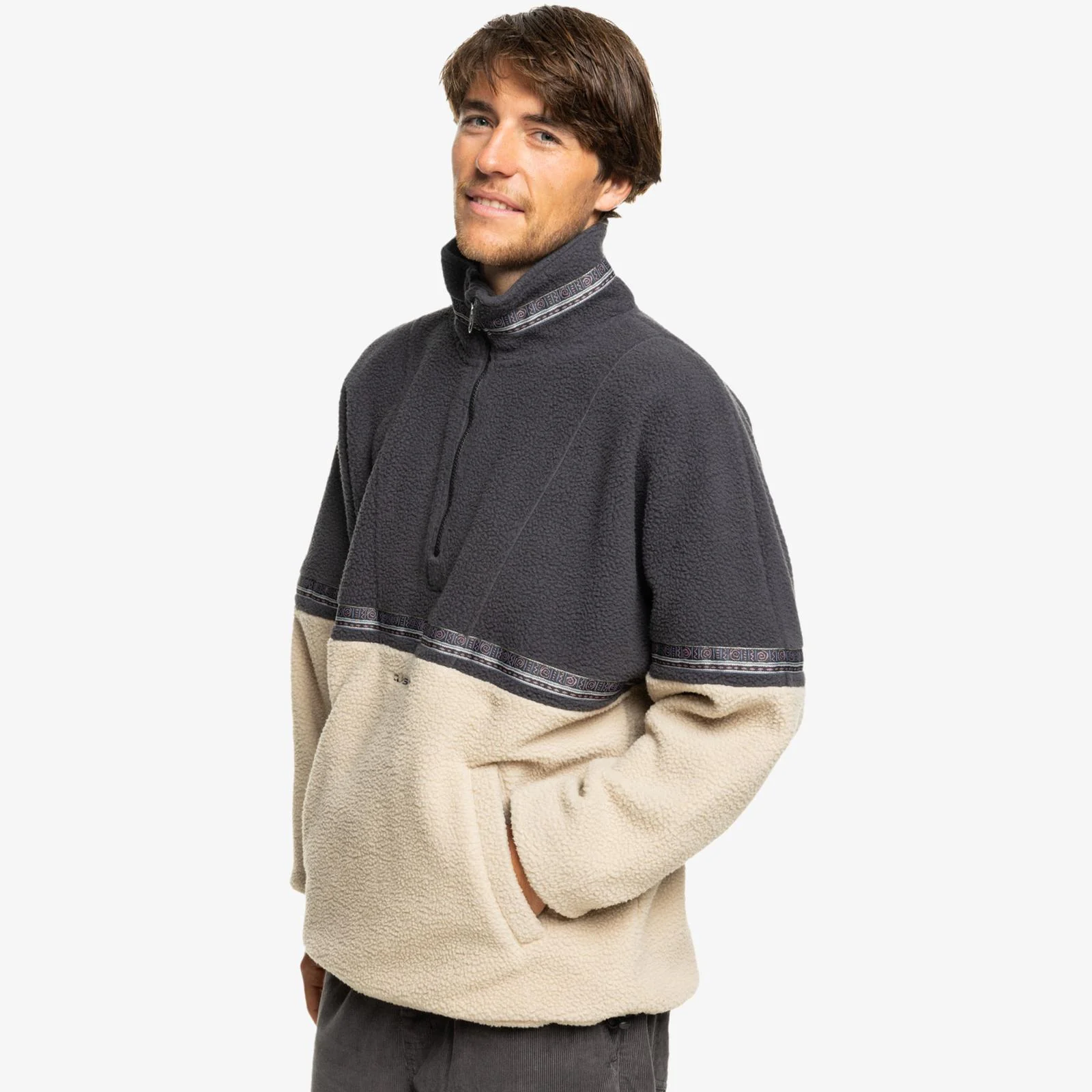 Quiksilver Mens Take Us Back Half Zip Fleece - Image 3