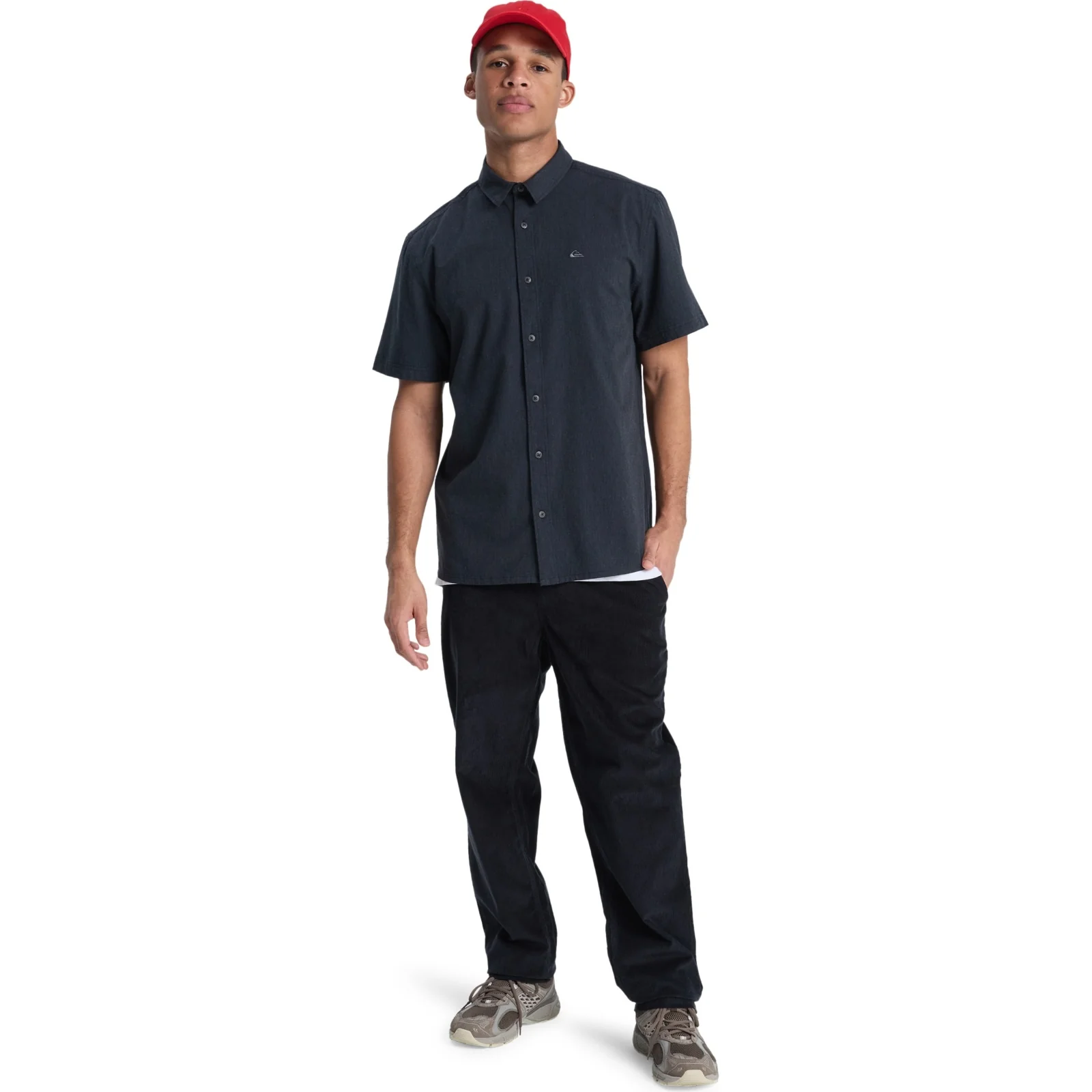 Quiksilver Mens Taxer Drawstring Cord Trousers - Image 5