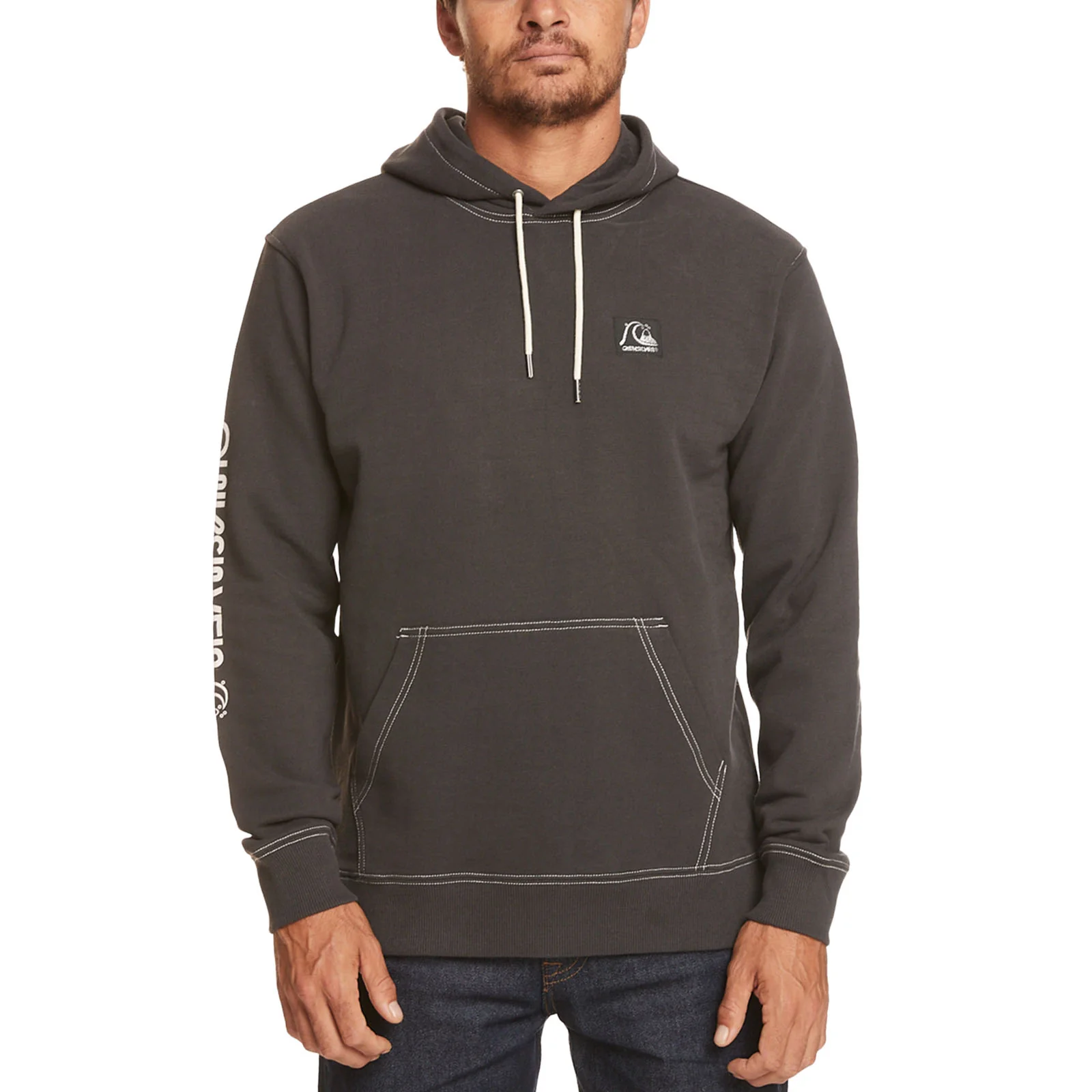 Quiksilver Mens The Original Cotton Hoodie - Image 3
