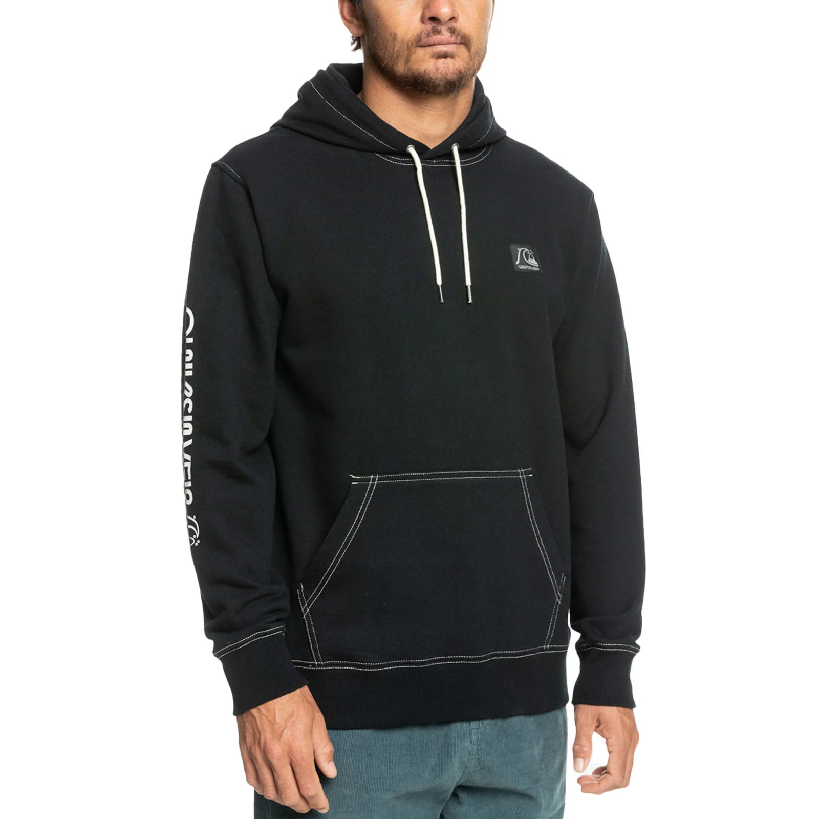 Quiksilver Mens The Original Pullover Hoodie - Image 2