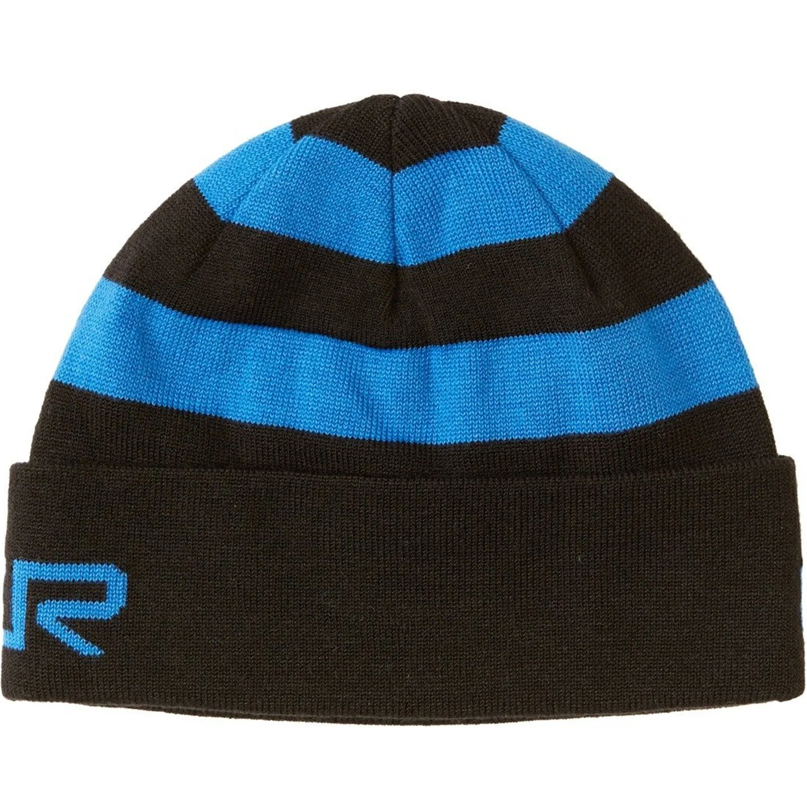 Quiksilver Unisex Adults Panwaffle Jacquard Stripe Beanie - Blue - Image 2