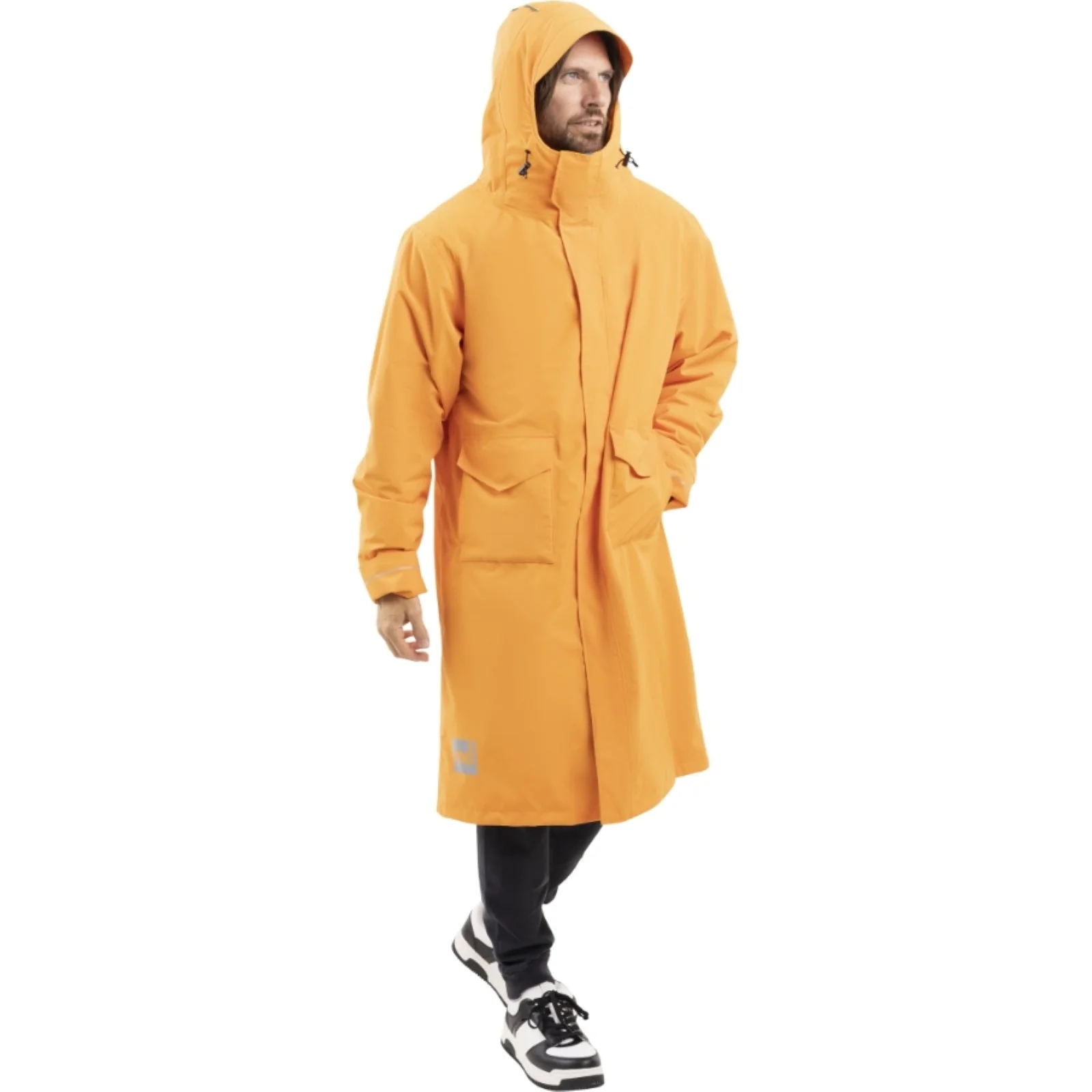 Red Adult EVO Pro Slimline Waterproof Parka Jacket - Image 15