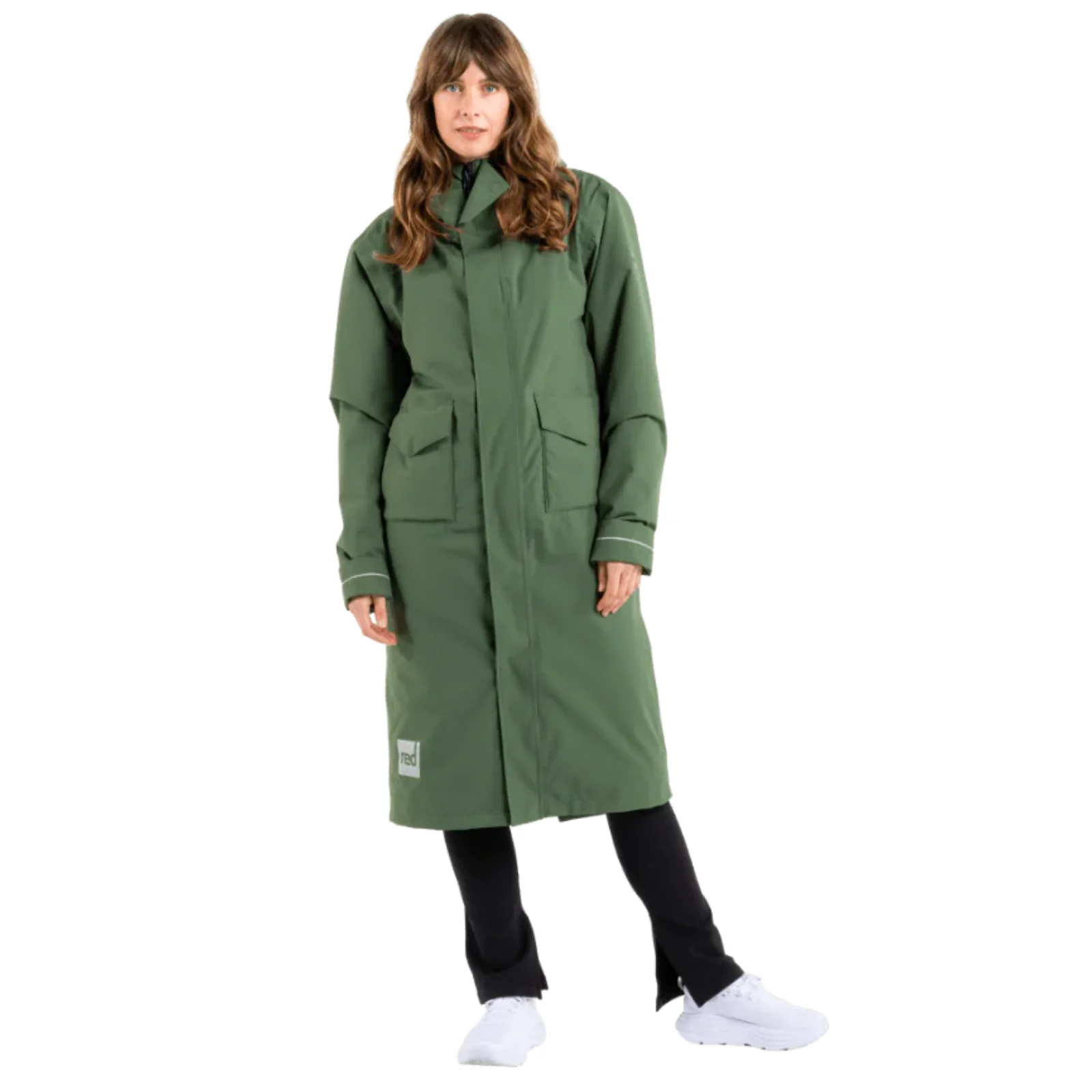 Red Adult EVO Pro Slimline Waterproof Parka Jacket - Image 18