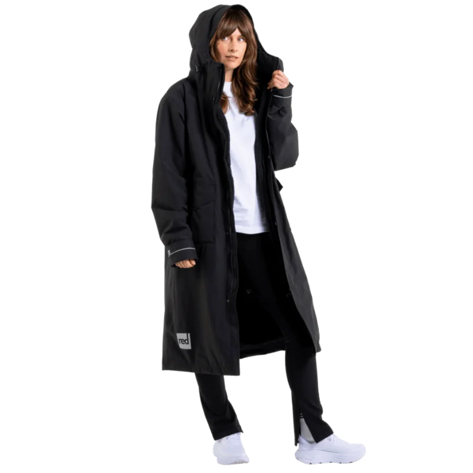 Red Adult EVO Pro Slimline Waterproof Parka Jacket - Image 59