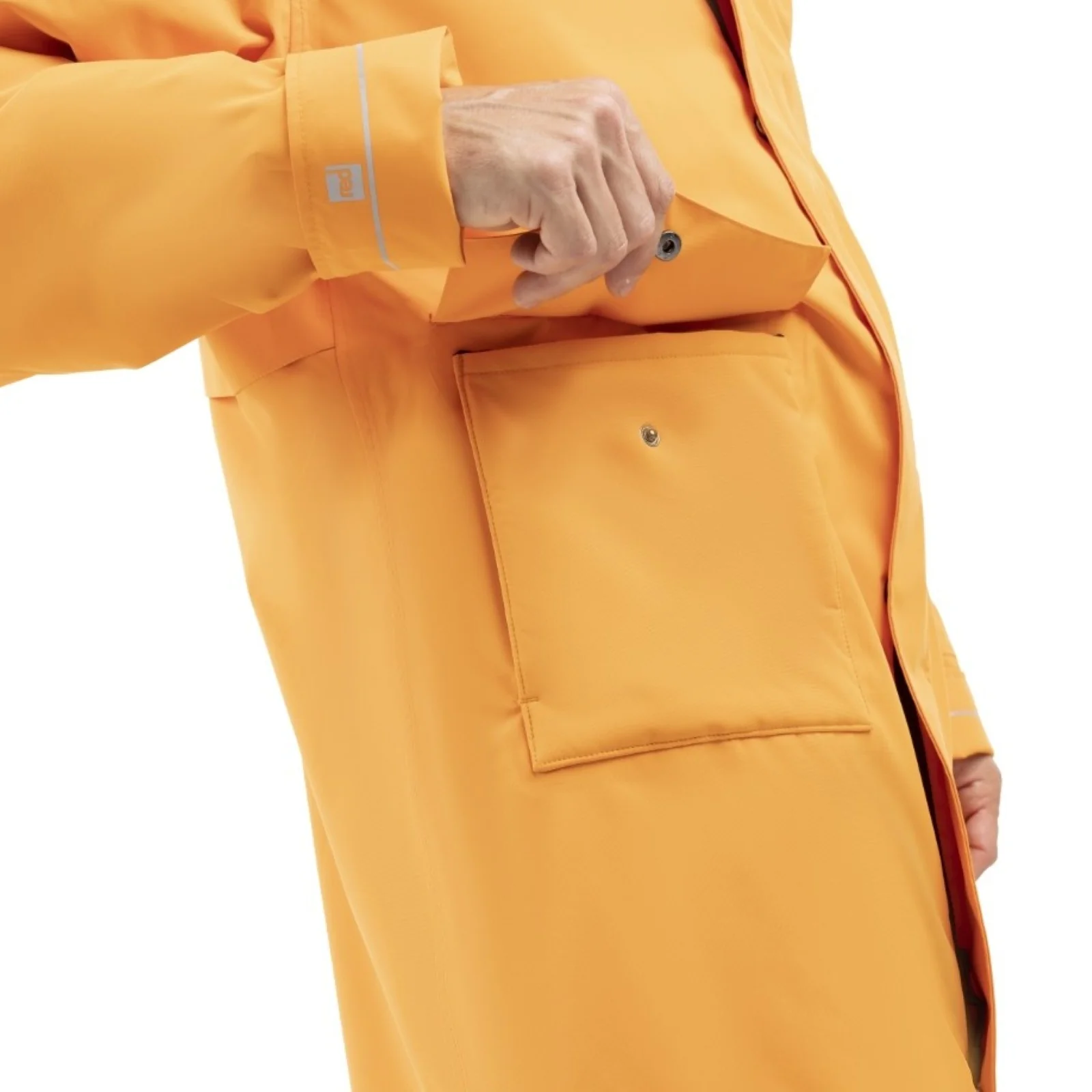 Red Adult EVO Pro Slimline Waterproof Parka Jacket - Image 63