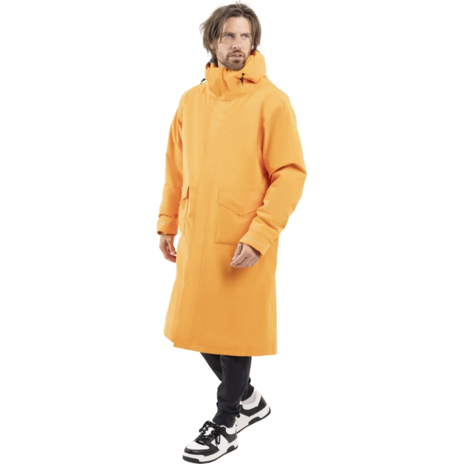 Red Adult EVO Pro Slimline Waterproof Parka Jacket - Image 7
