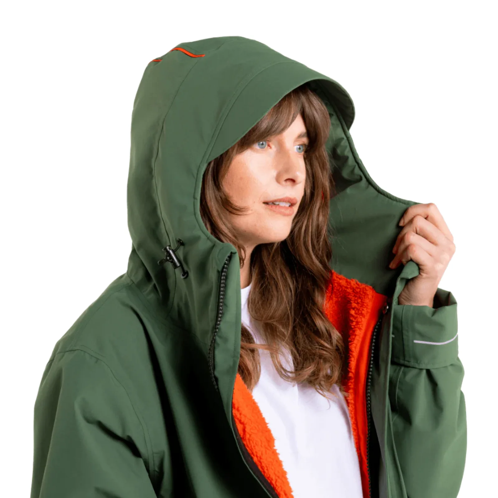 Red Adult EVO Pro Slimline Waterproof Parka Jacket - Image 80