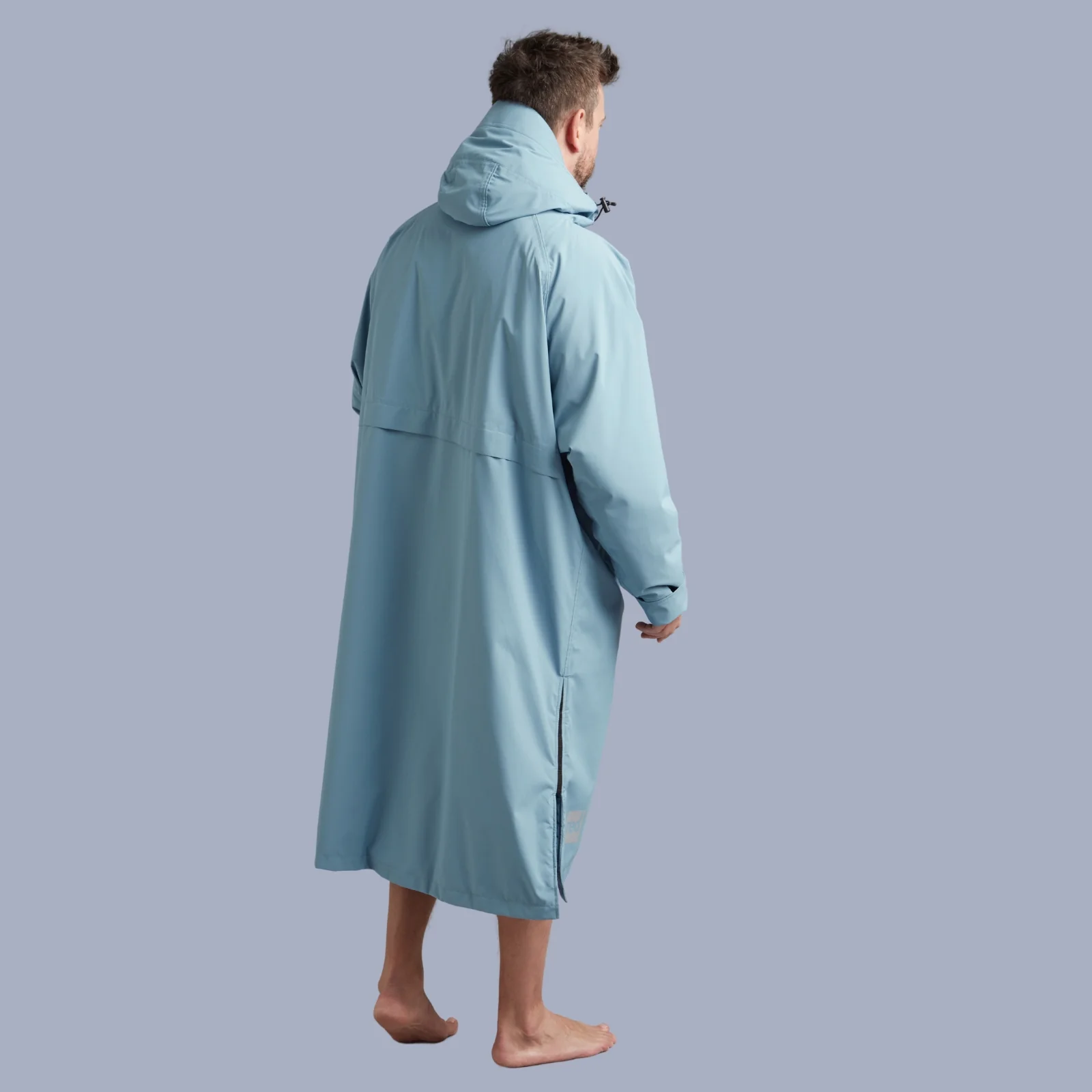 Red Adults Pro Long Sleeve Waterproof Dry Changing Robe Alter EVO - Image 30