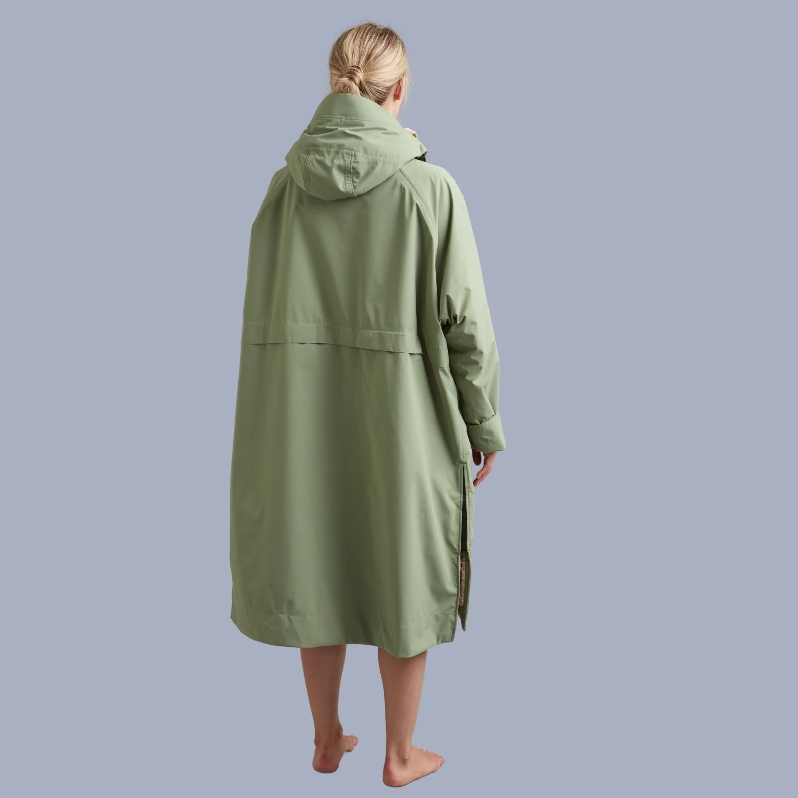 Red Adults Pro Long Sleeve Waterproof Dry Changing Robe Alter EVO - Image 32