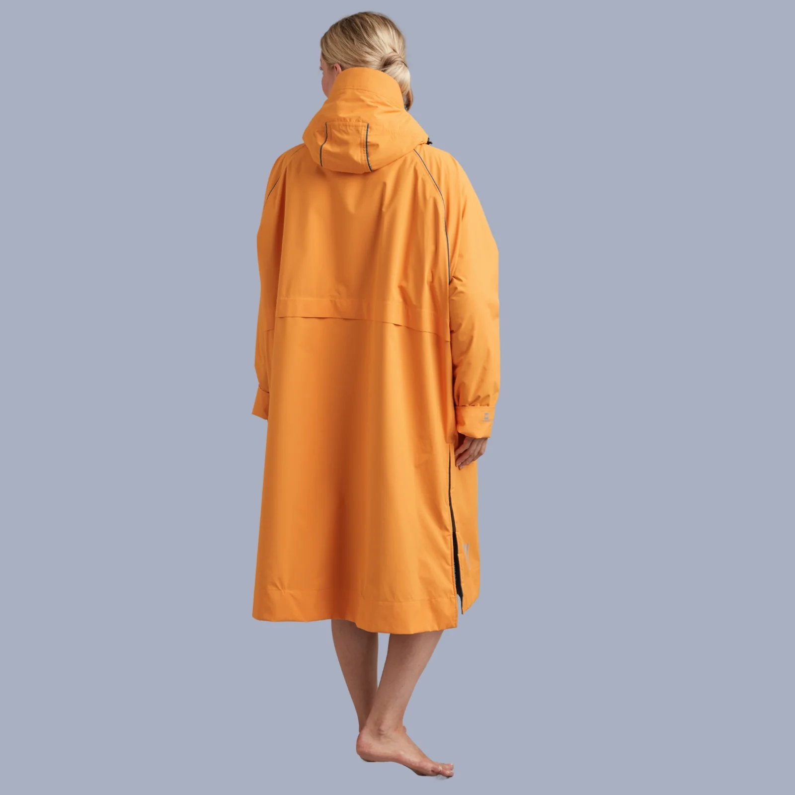 Red Adults Pro Long Sleeve Waterproof Dry Changing Robe Alter EVO - Image 33