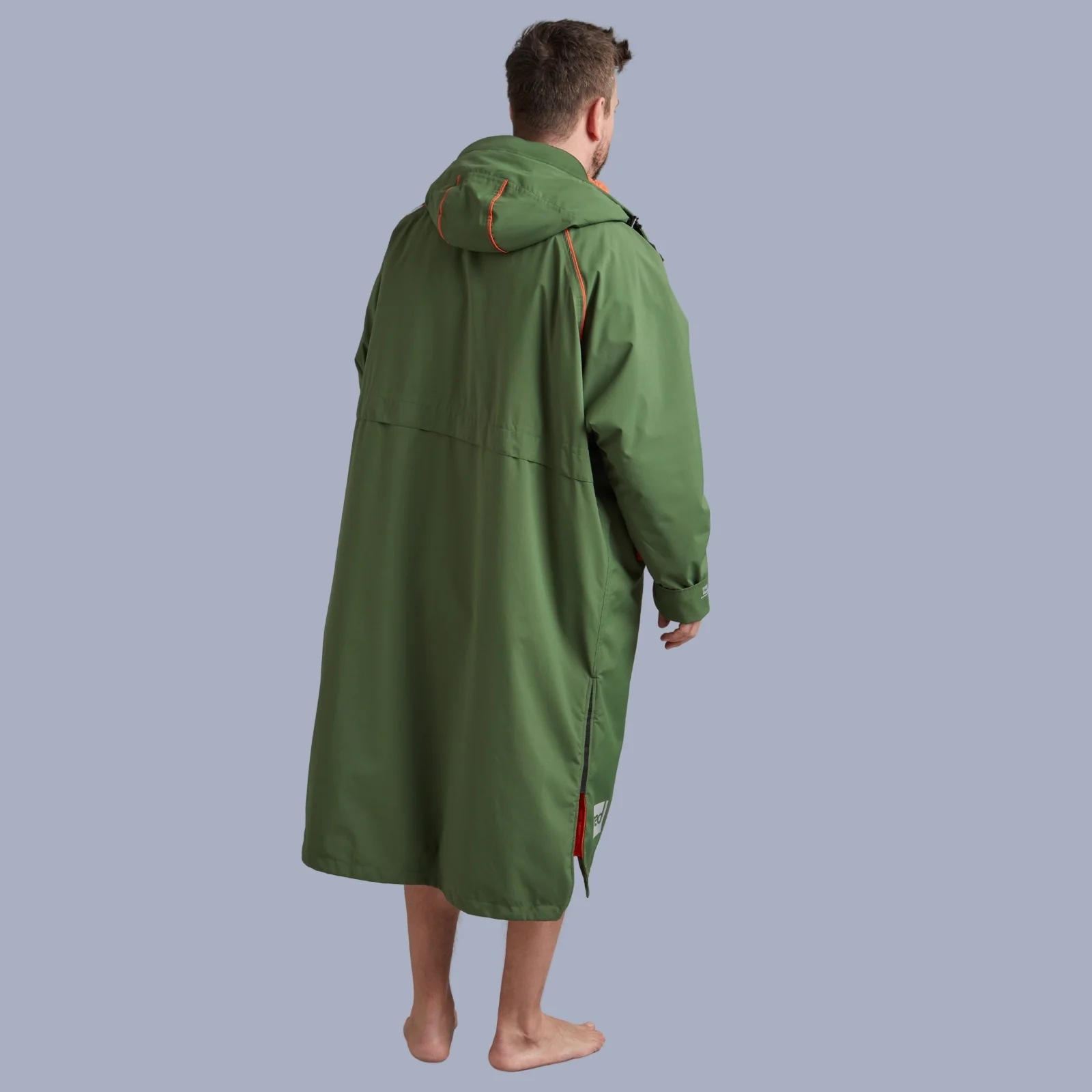 Red Adults Pro Long Sleeve Waterproof Dry Changing Robe Alter EVO - Image 40