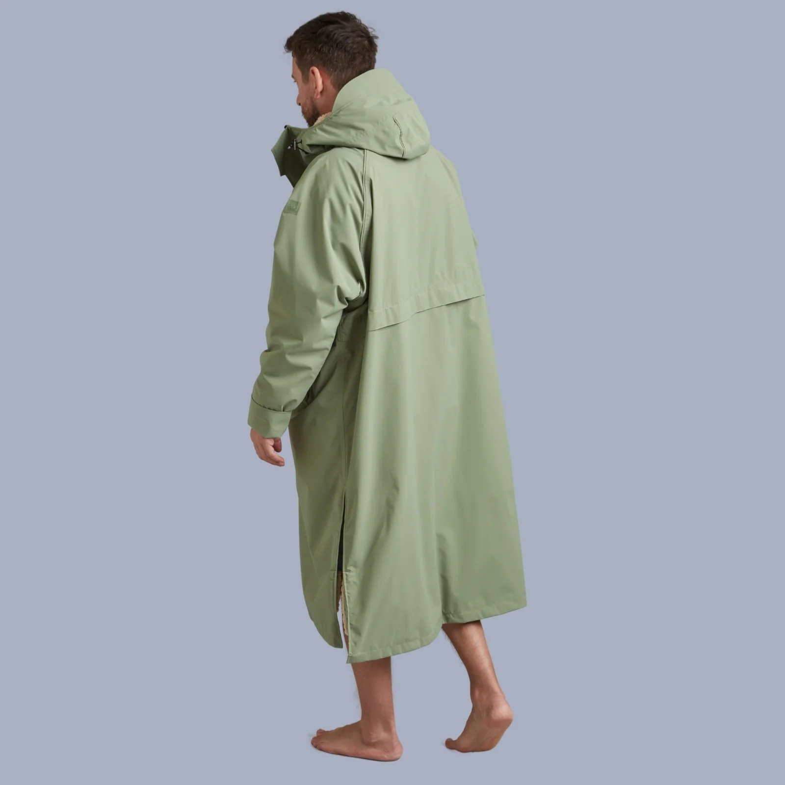 Red Adults Pro Long Sleeve Waterproof Dry Changing Robe Alter EVO - Image 41