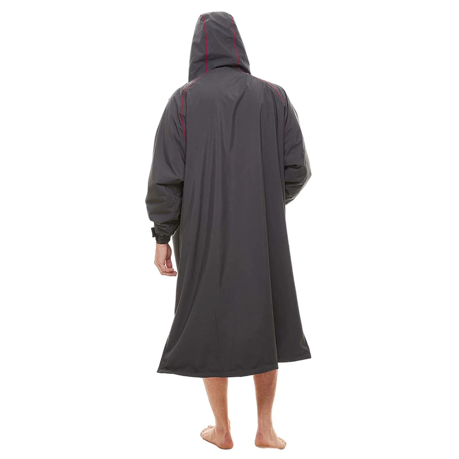 Red Adults Pro Long Sleeve Waterproof Dry Changing Robe EVO - Image 40