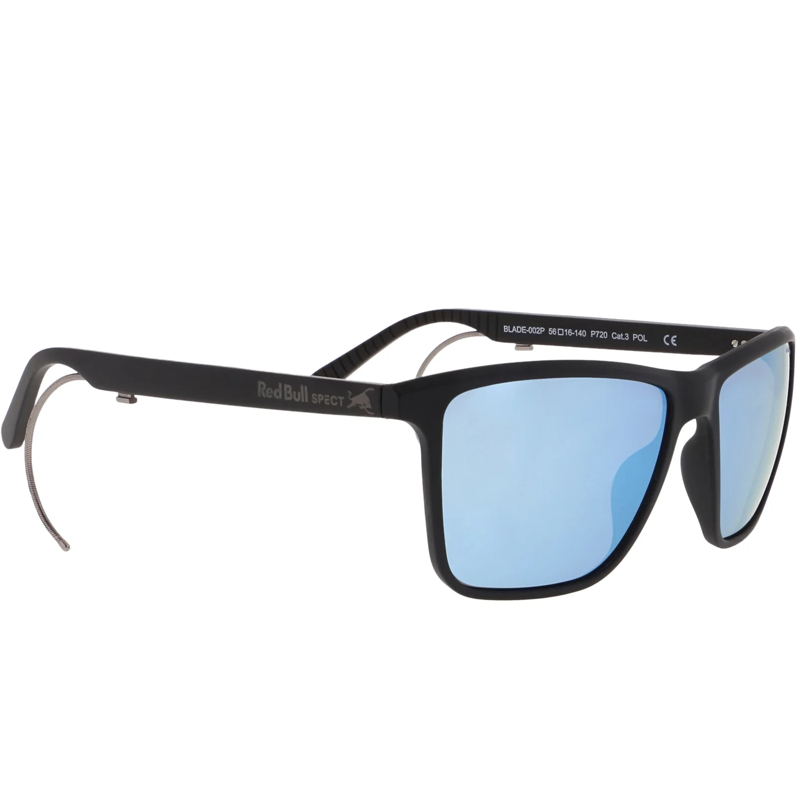 Red Bull SPECT Mens Blade Polarized Active Sunglasses - Matte Black - Image 3