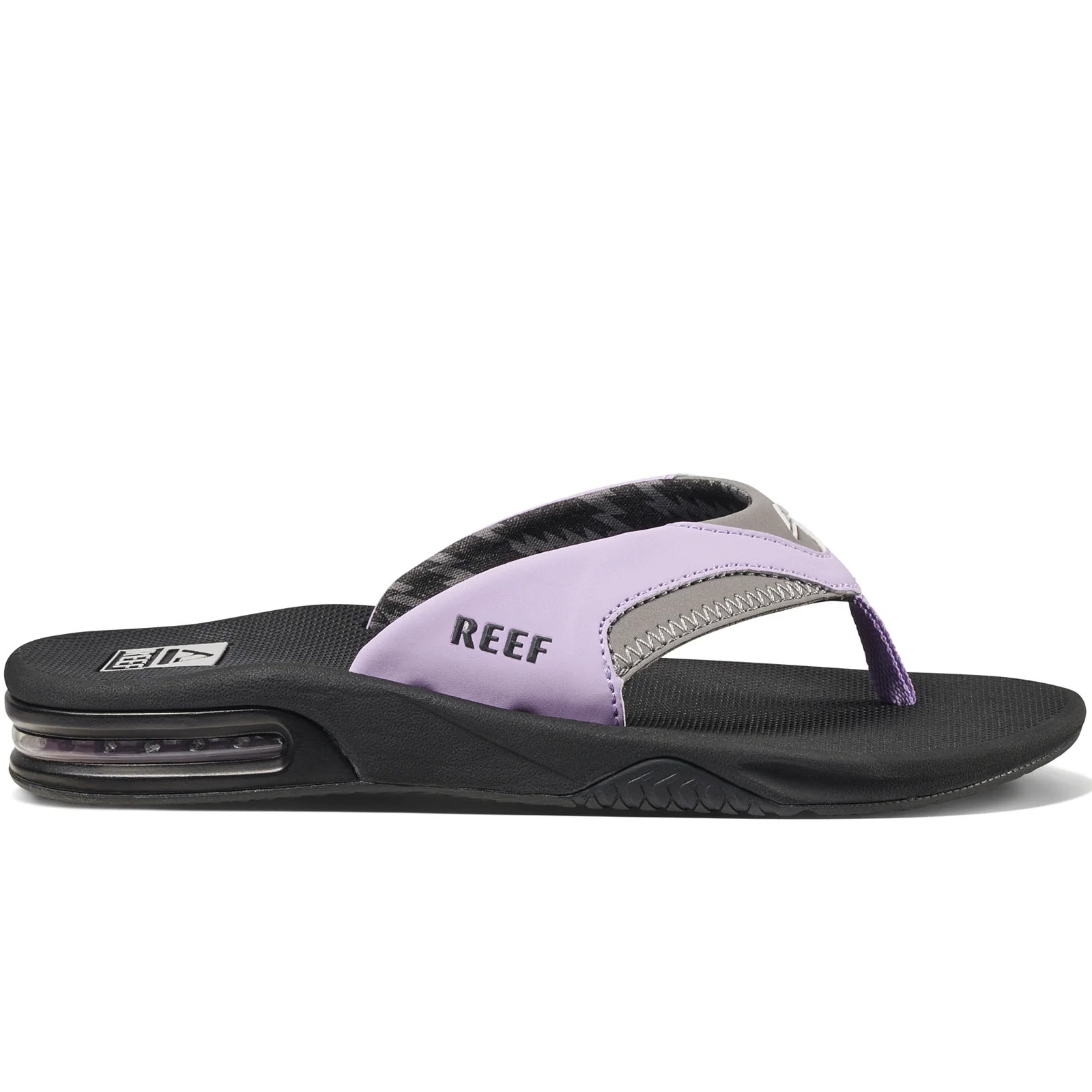 Reef Fanning Flip Flops - Grey Purple - Image 6