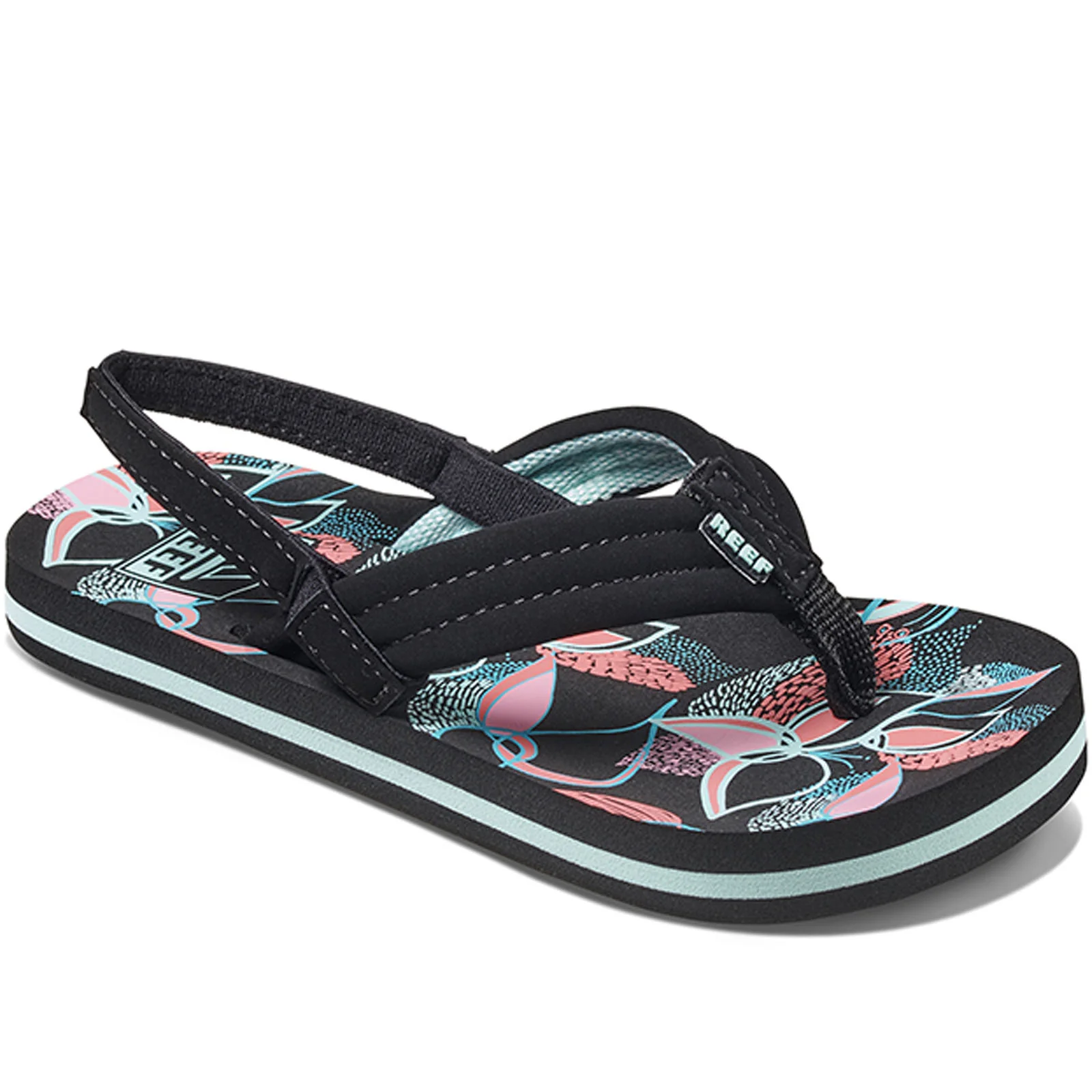 Reef Kids Little Ahi Strappy Sandals - Image 12