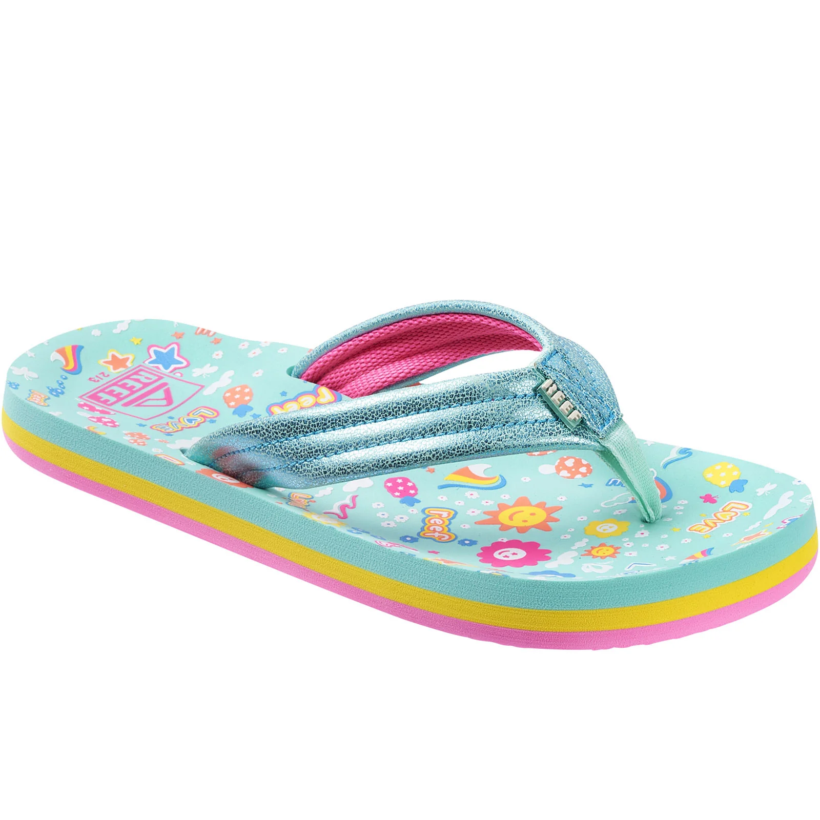 Reef Kids Ahi Thongs Flip Flops - Image 5