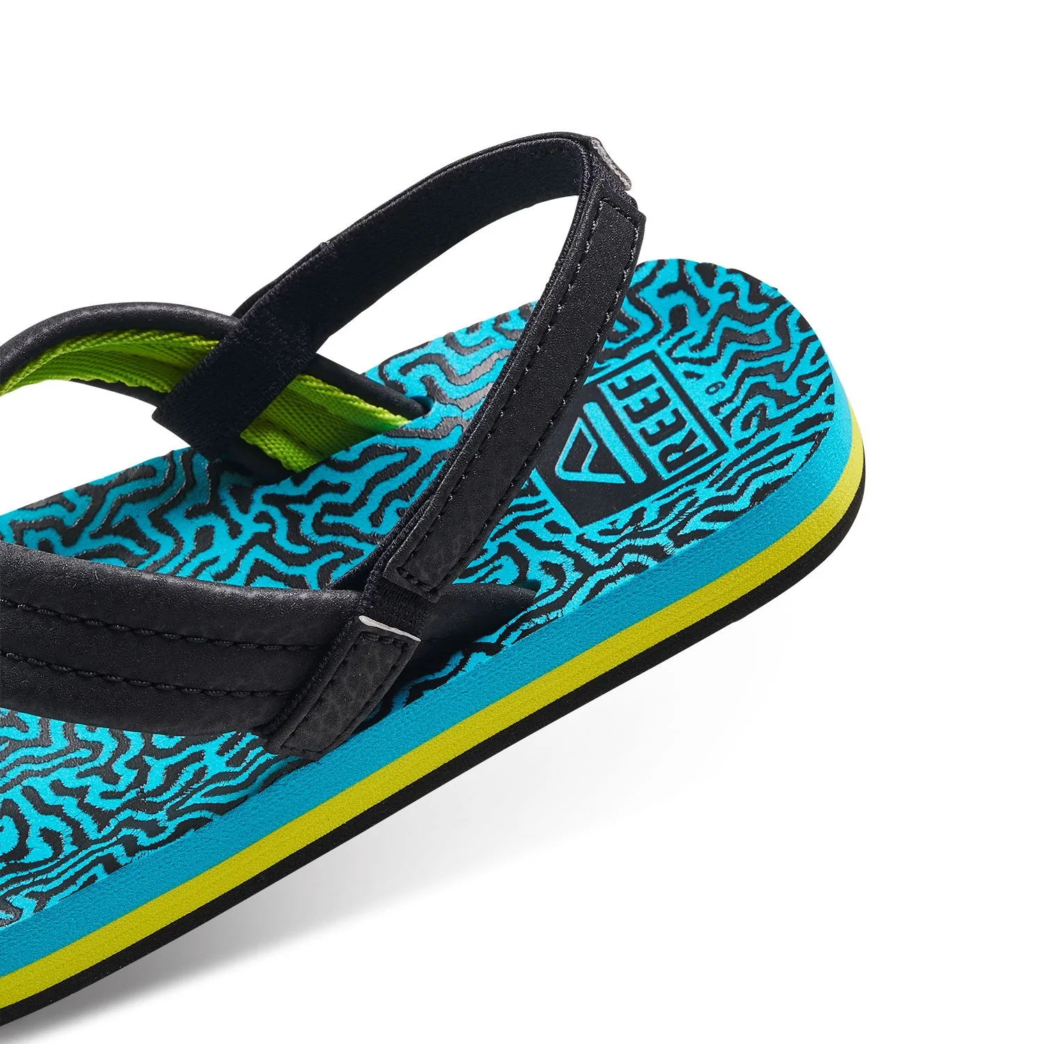 Reef Kids Little Ahi Casual Pool Flip Flops - Image 20