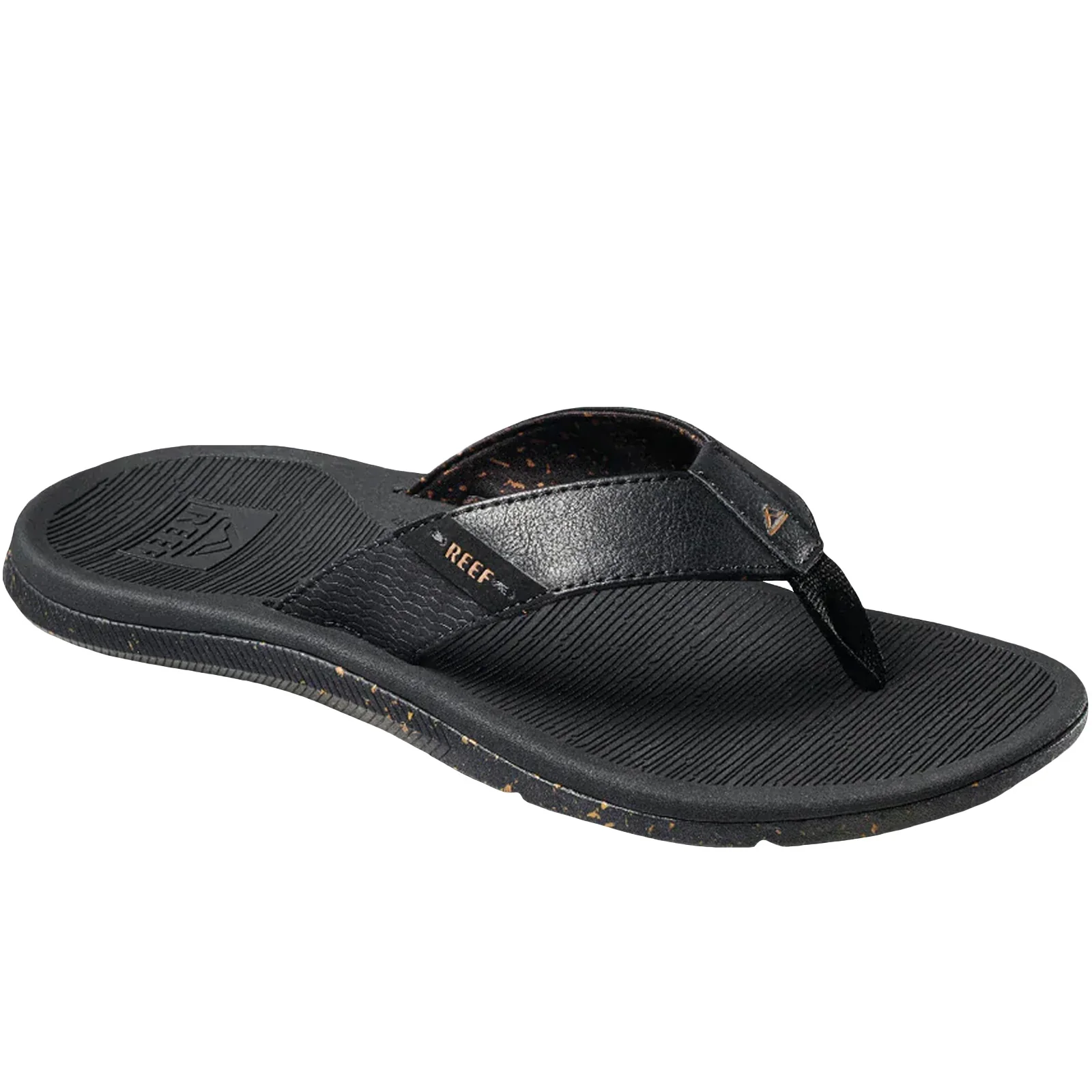 Reef Mens Santa ANA Leather Flip Flops - Image 12
