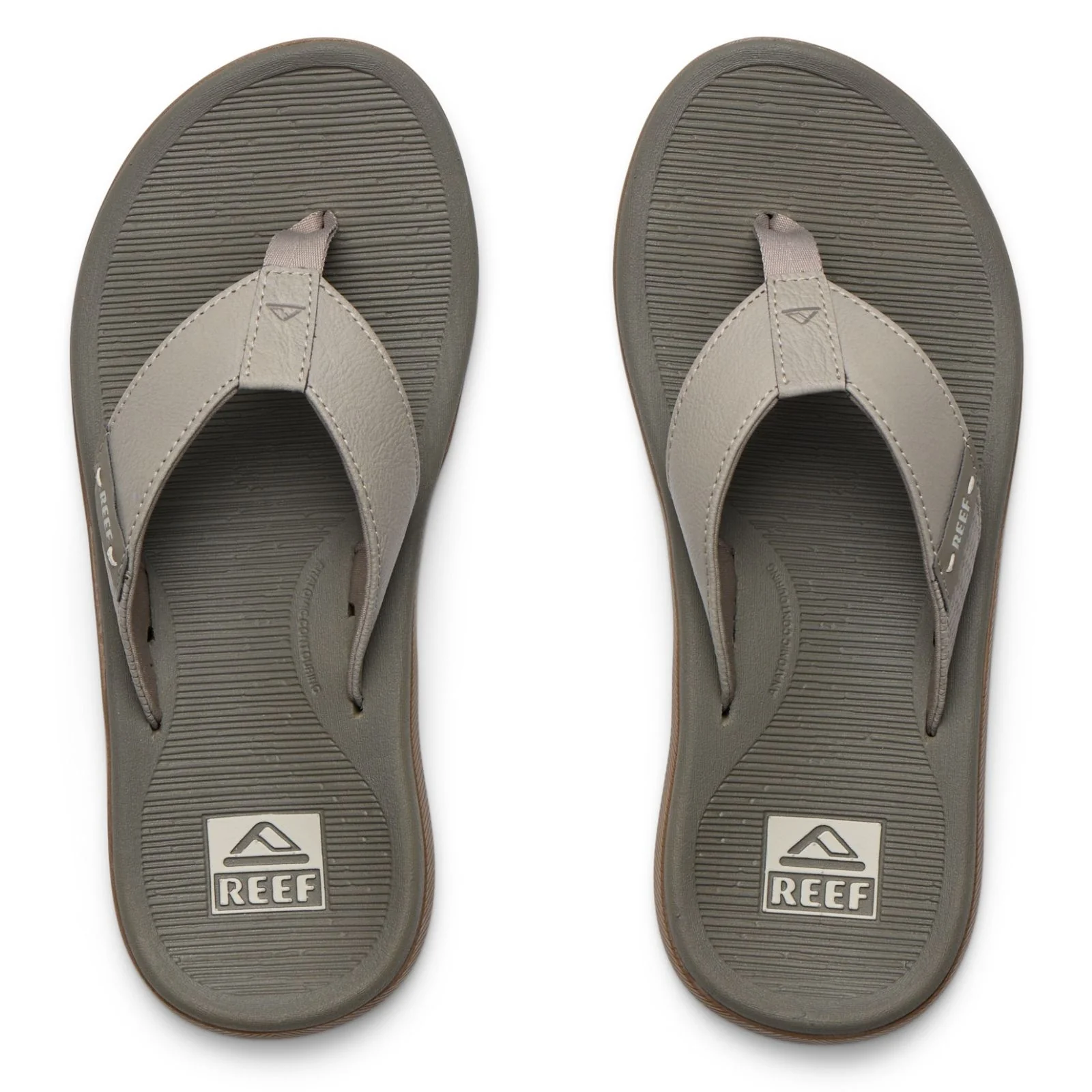 Reef Mens Santa ANA Leather Flip Flops - Image 66