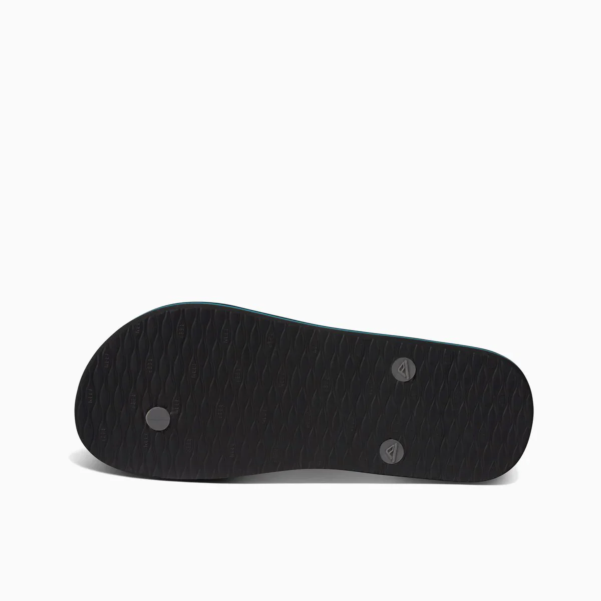 Reef Mens Seaside Flip Flops - Grey - Image 6