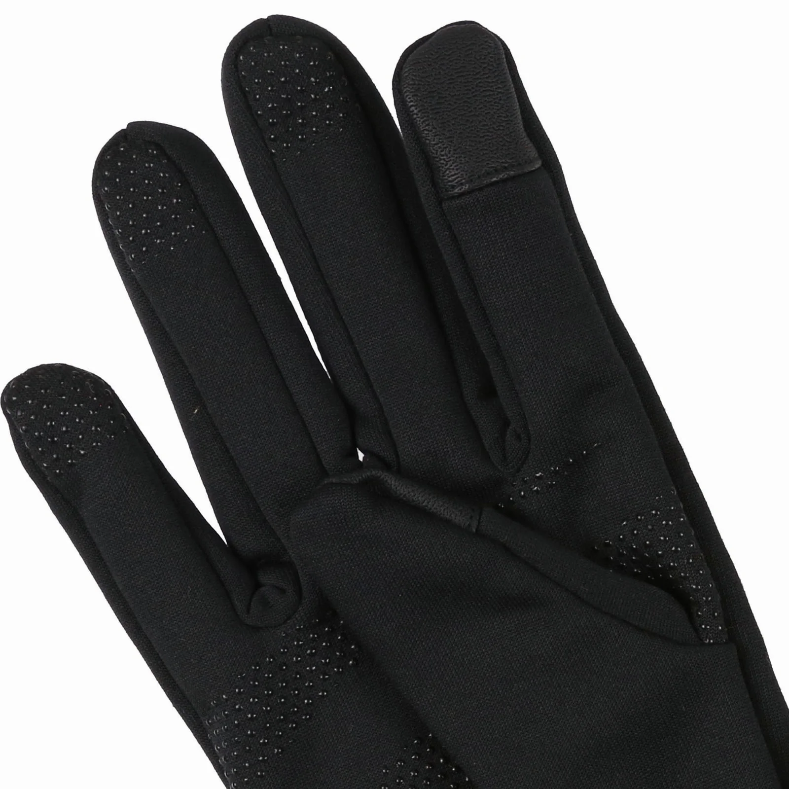 Regatta Adults Mens Touchtip Tech Gloves - Black - Image 3