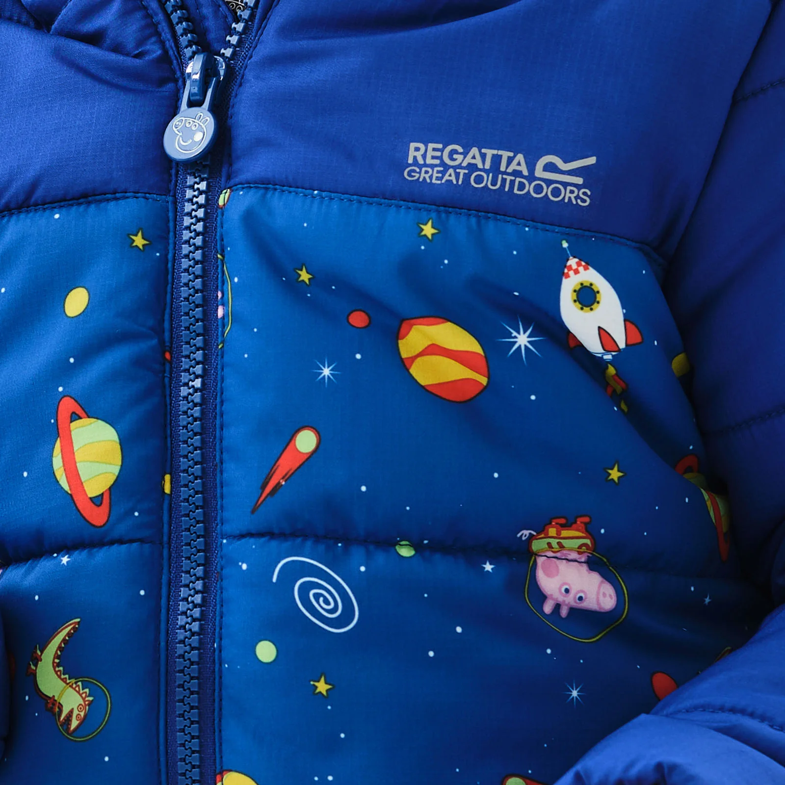 Regatta Kids Peppa Pig Water Rellent Insulated Jacket Coat - Image 5