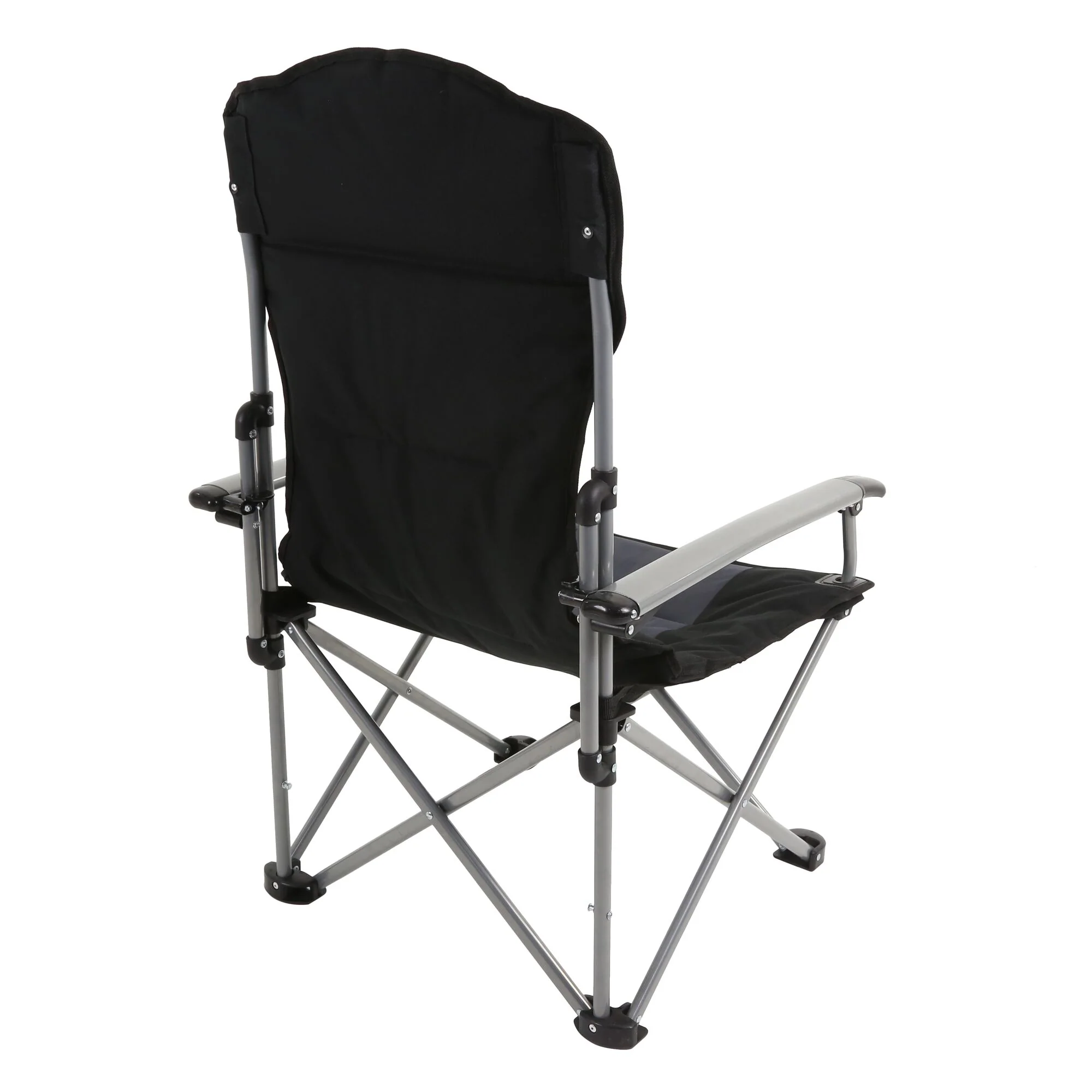 Regatta Forza Reinforced Folding Chair - Black/Seal Grey - One Size - Image 3