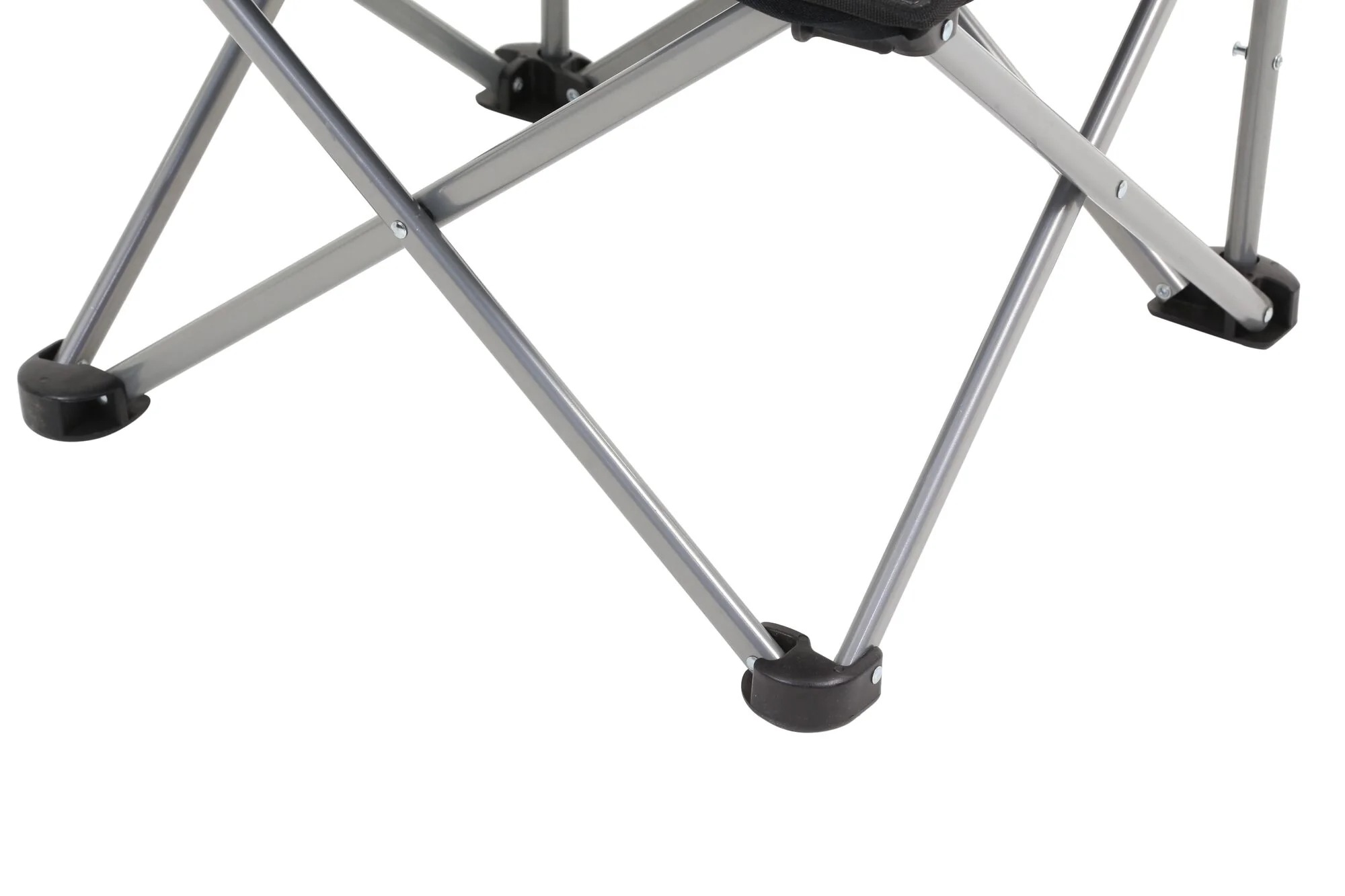 Regatta Forza Reinforced Folding Chair - Black/Seal Grey - One Size - Image 6