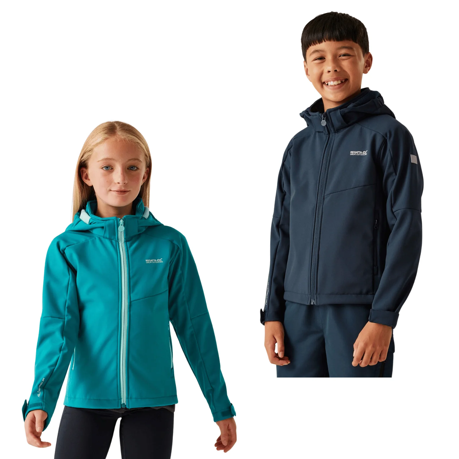 Regatta Kids Acidity VIII Hooded Softshell Jacket
