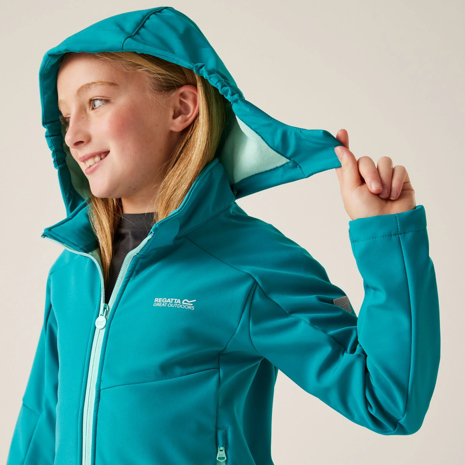 Regatta Kids Acidity VIII Hooded Softshell Jacket - Image 13