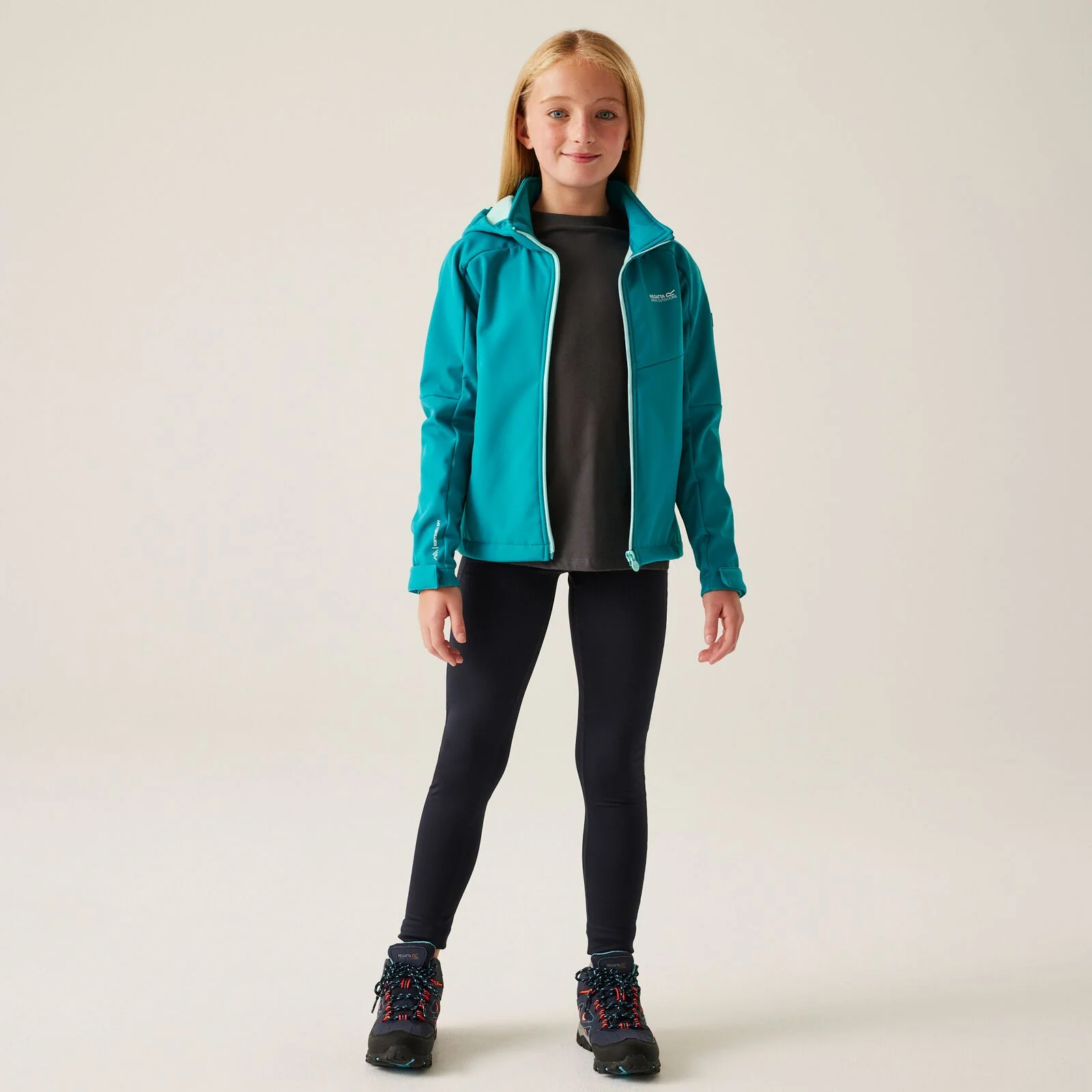 Regatta Kids Acidity VIII Hooded Softshell Jacket - Image 7