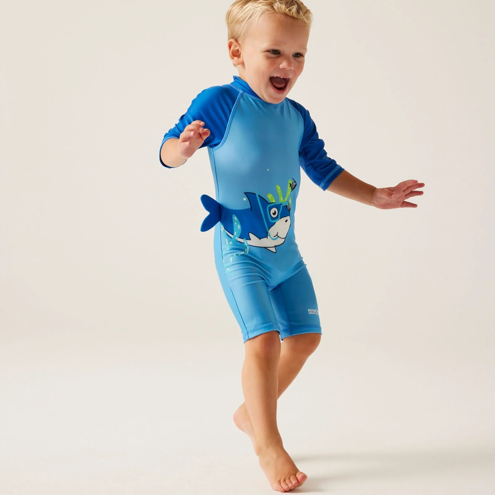 Regatta Kids Animal Long Sleeve Swimsuit - Image 7