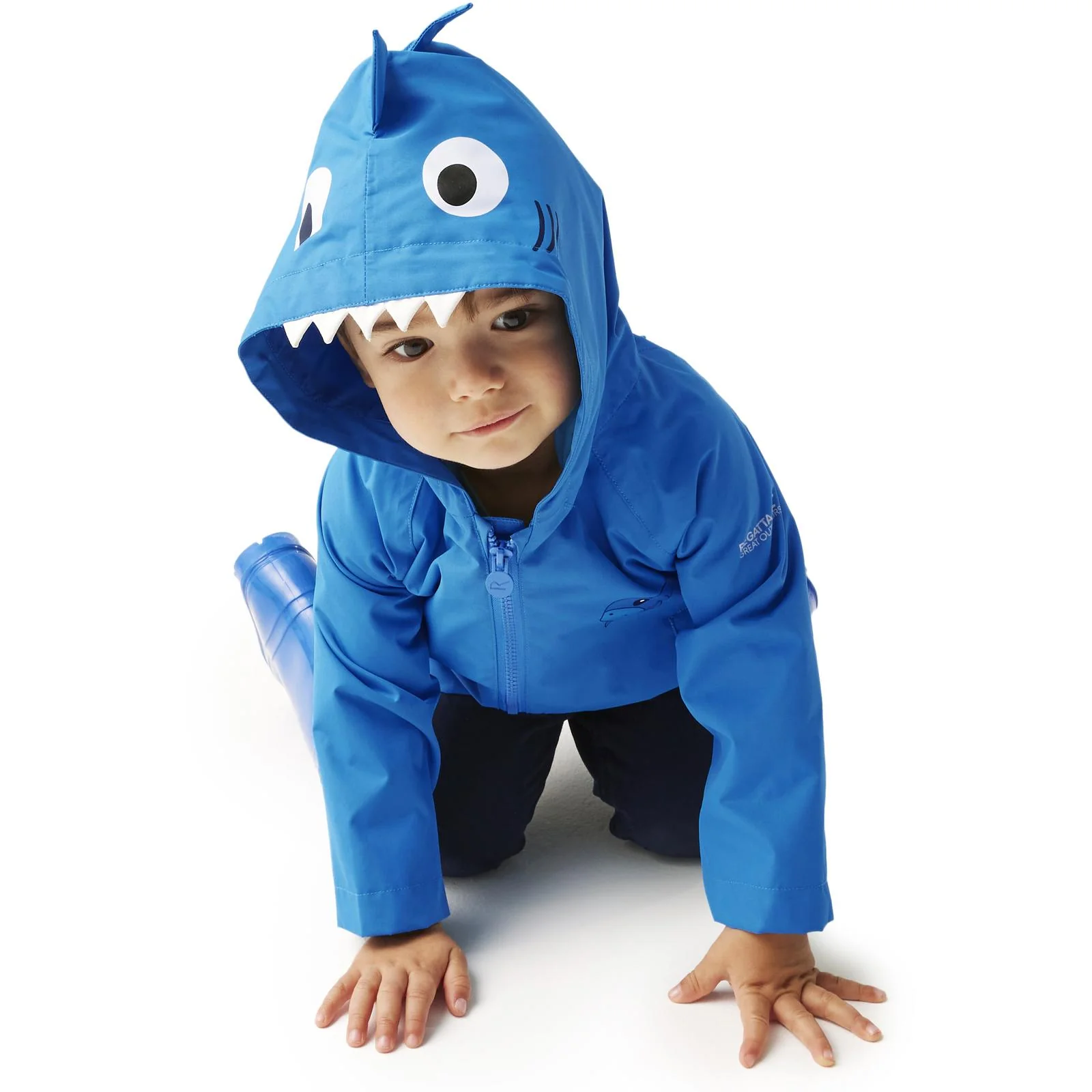 Regatta Kids Animal Print Hooded Waterproof Jacket - Image 25
