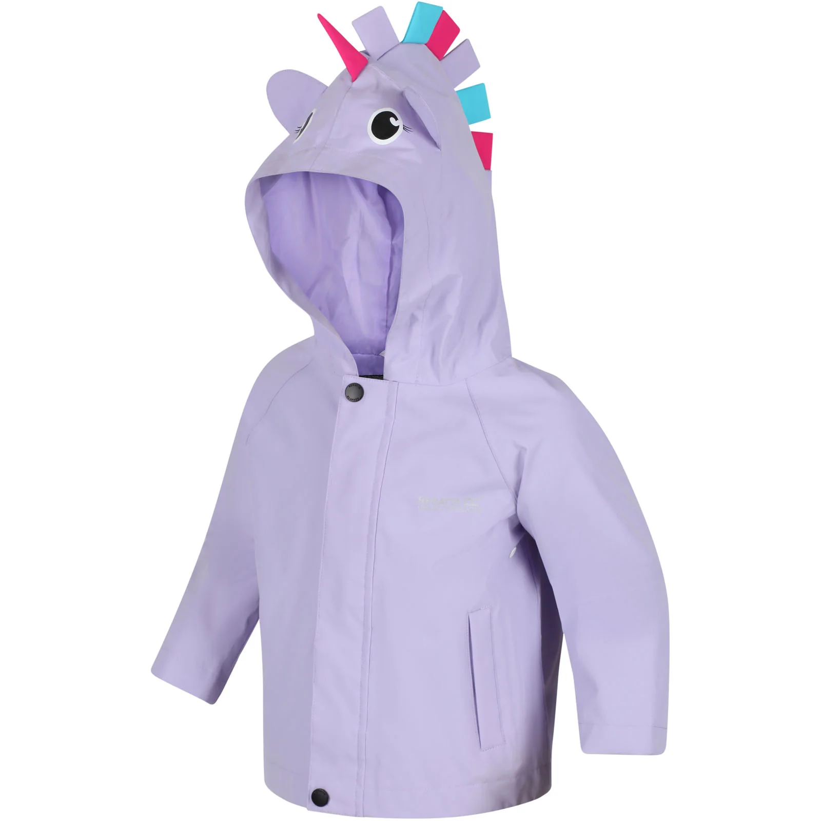 Regatta Kids Animal Print Hooded Waterproof Jacket - Image 4