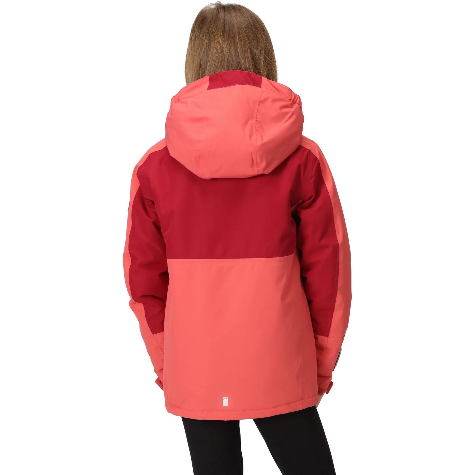 Regatta Kids Beamz III Waterproof Hooded Jacket - Black Seal - Image 11