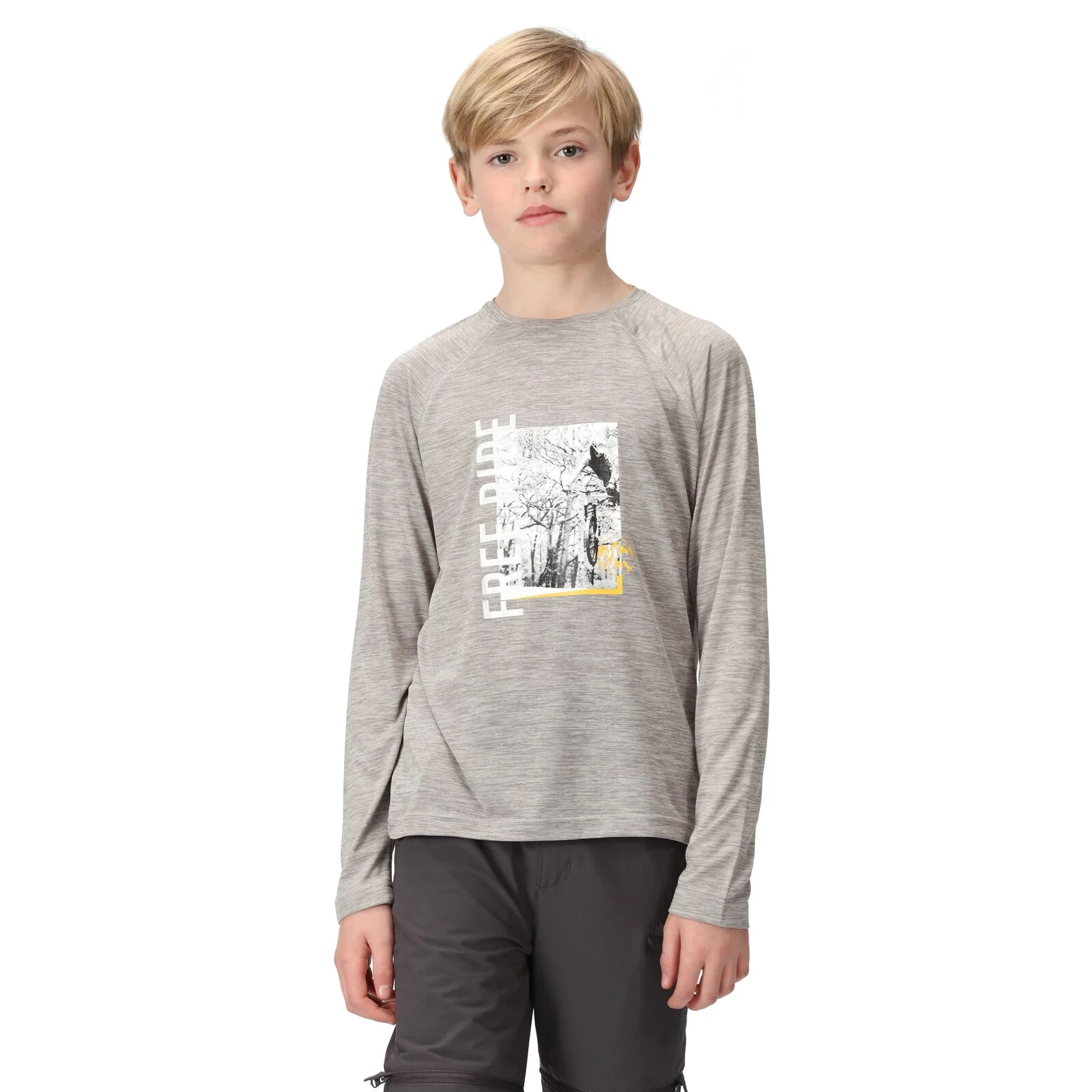 Regatta Kids Burnlee Long Sleeve T-Shirt - Image 2