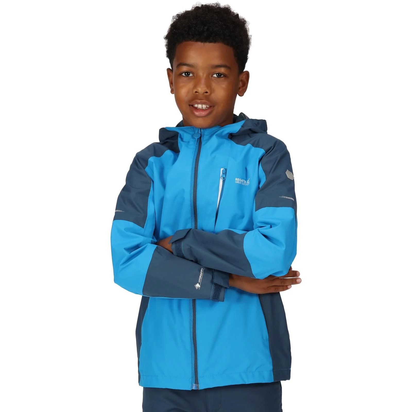 Regatta Kids Calderdale II Waterproof Full Zip Jacket - Image 7