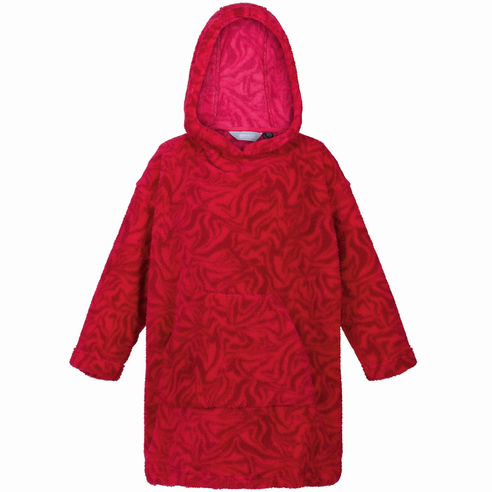Regatta Kids Cosy Borg Fleece Oversized Hoodie Wearable Blanket - Image 15