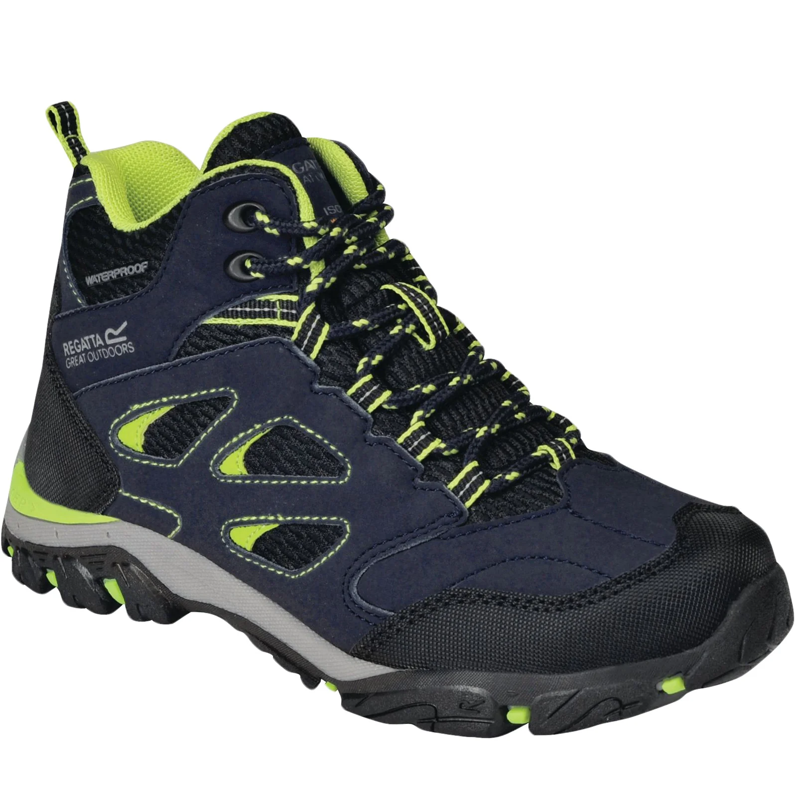 Regatta Kids Holcombe Waterproof Mid Walking Boots - Image 4