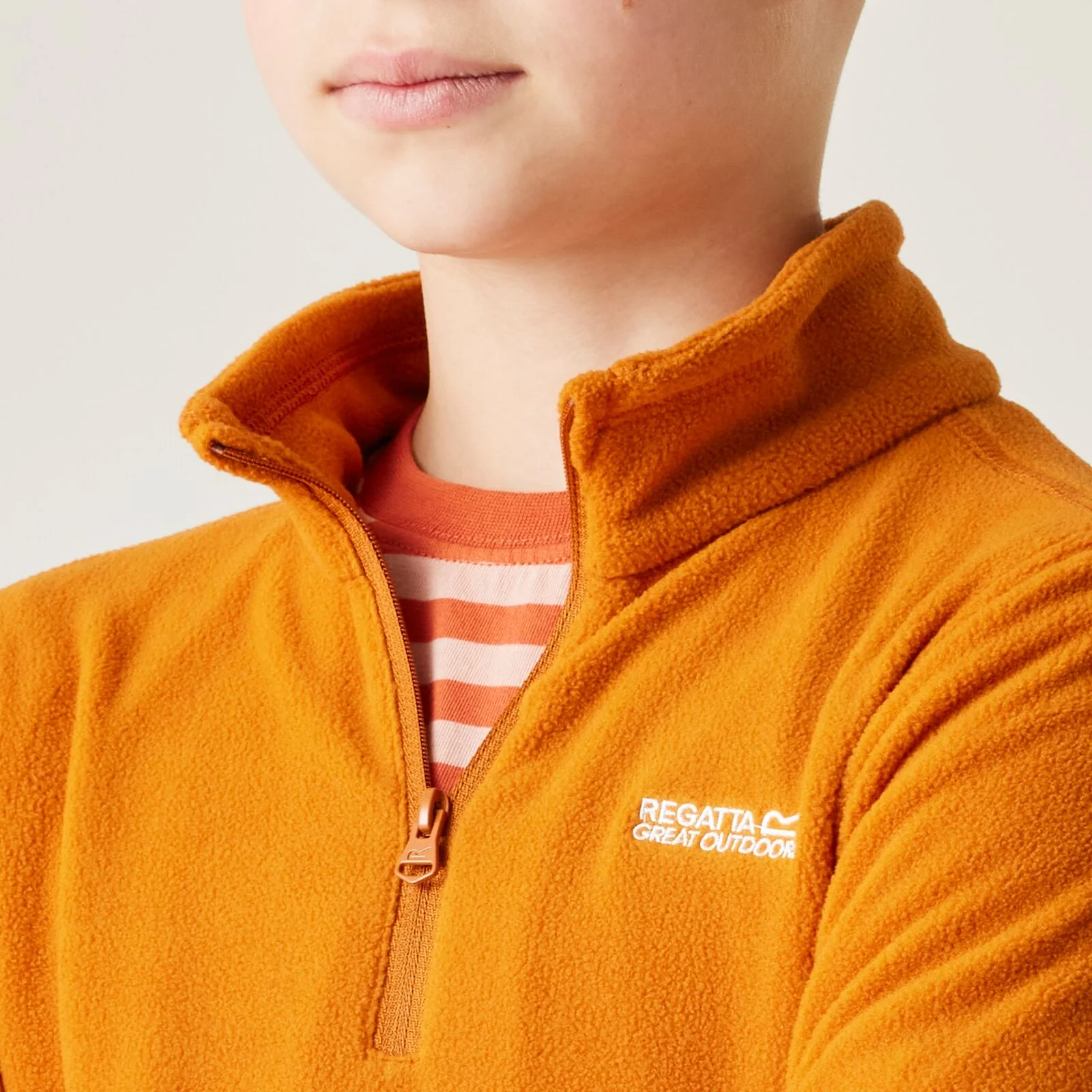 Regatta Kids Hot Shot II Half Zip Fleece Top - Image 43
