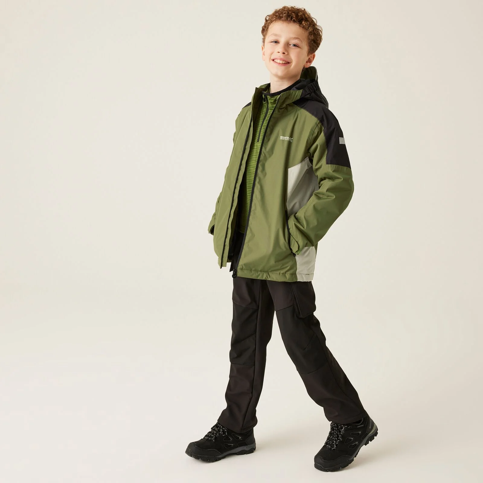 Regatta Kids Hurdle V Waterproof Jacket - Image 12