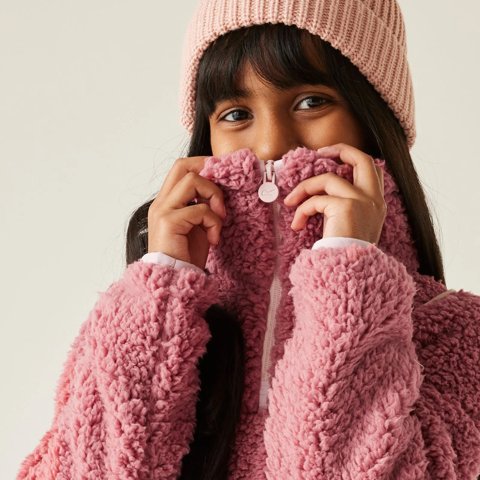 Regatta Kids Kaliza Half Zip Outdoor Fluffy Pullover Fleece - Image 17