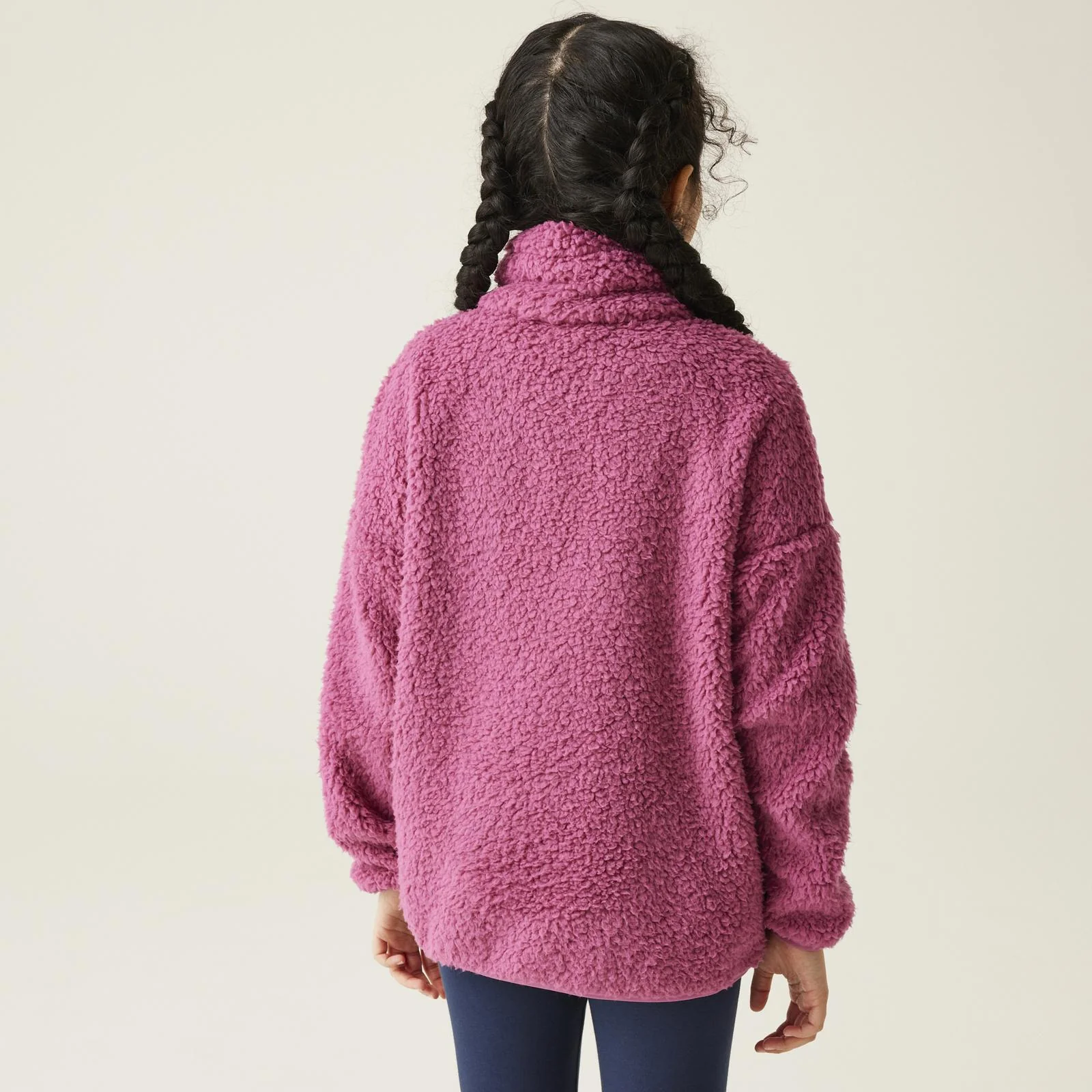 Regatta Kids Kaliza Half Zip Outdoor Fluffy Pullover Fleece - Image 2
